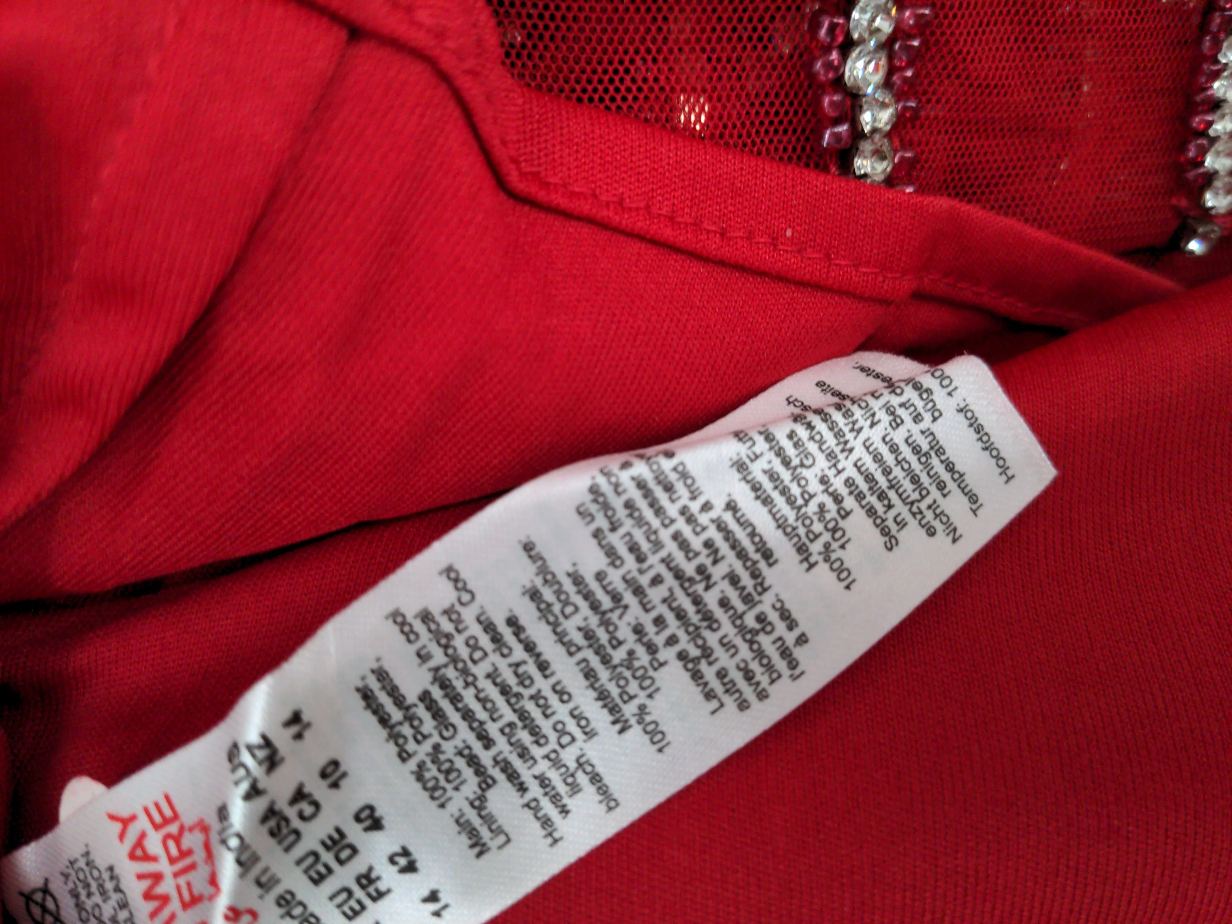 Karen Millen Maxi Dress UK14 in Red RRP £479 - Image 6