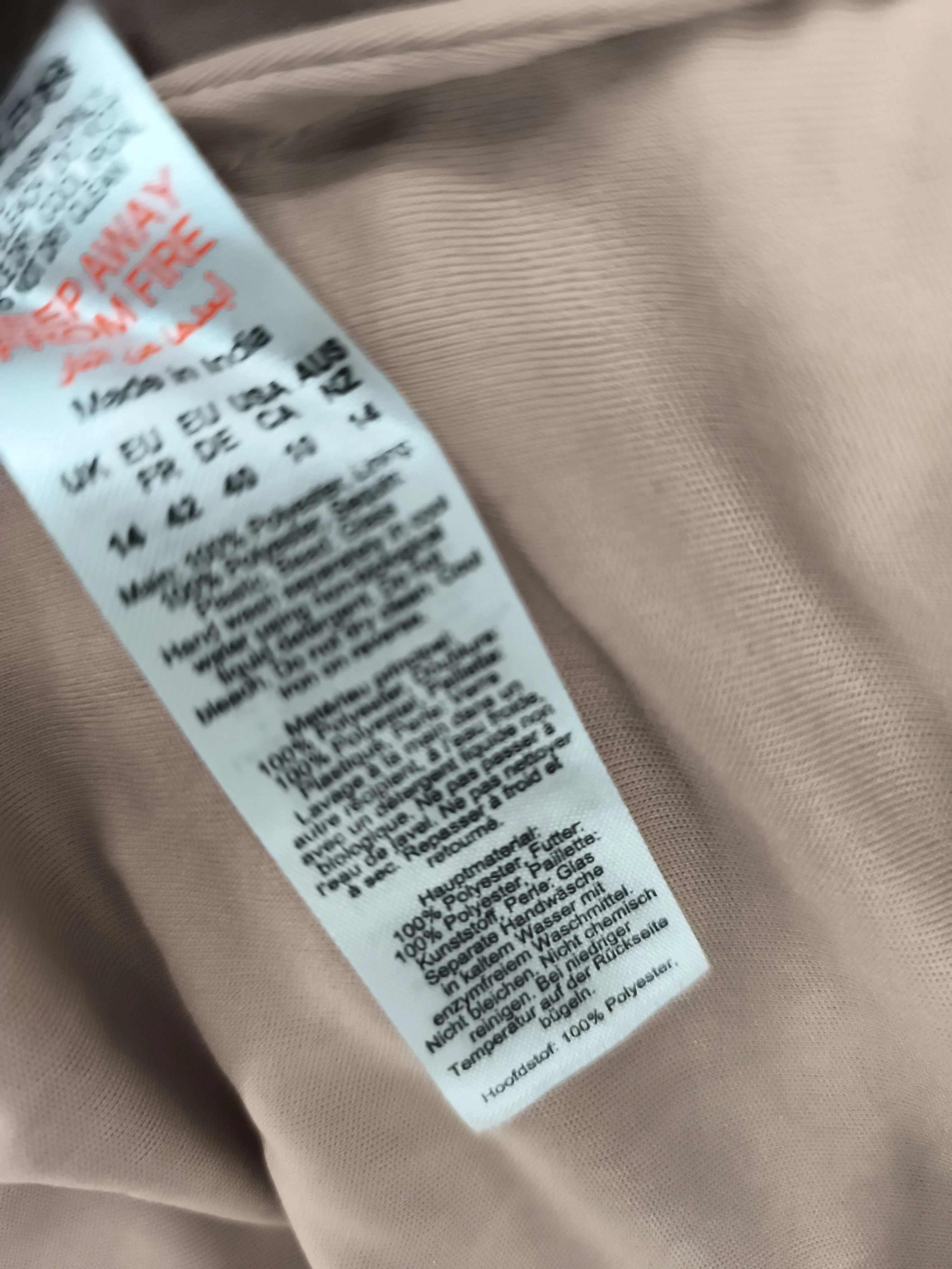 Karen Millen Maxi Dress UK14 in Tan RRP £439 - Image 7