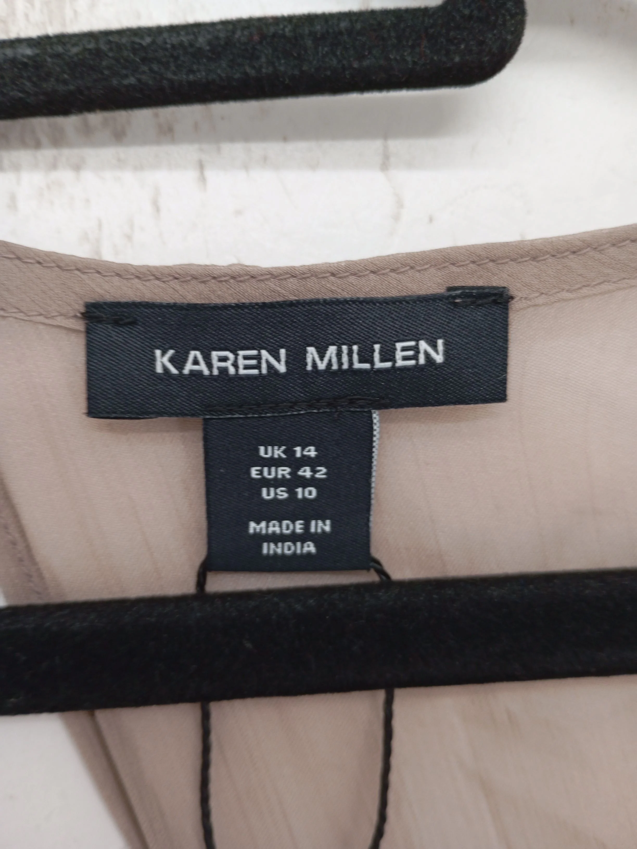 Karen Millen Maxi Dress UK14 in Tan RRP £519 - Image 6