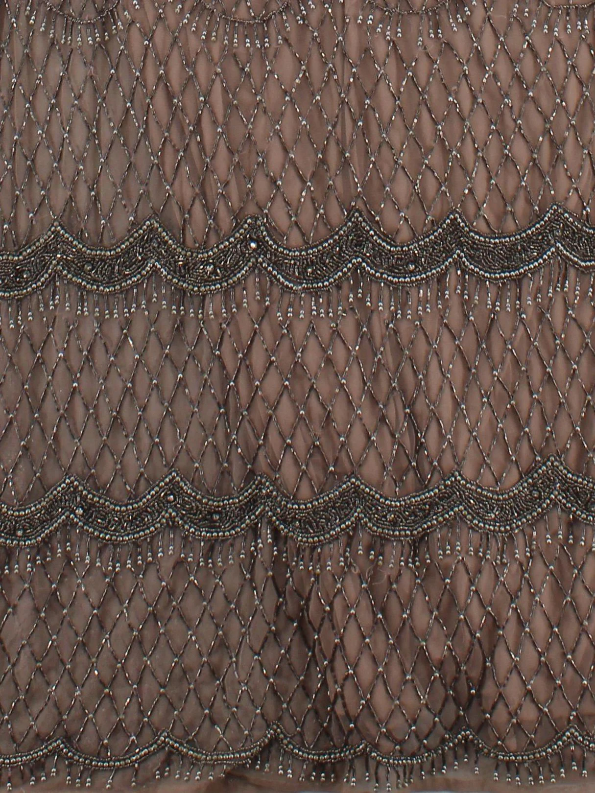 Karen Millen Maxi Dress UK14 in Tan RRP £549 - Image 4