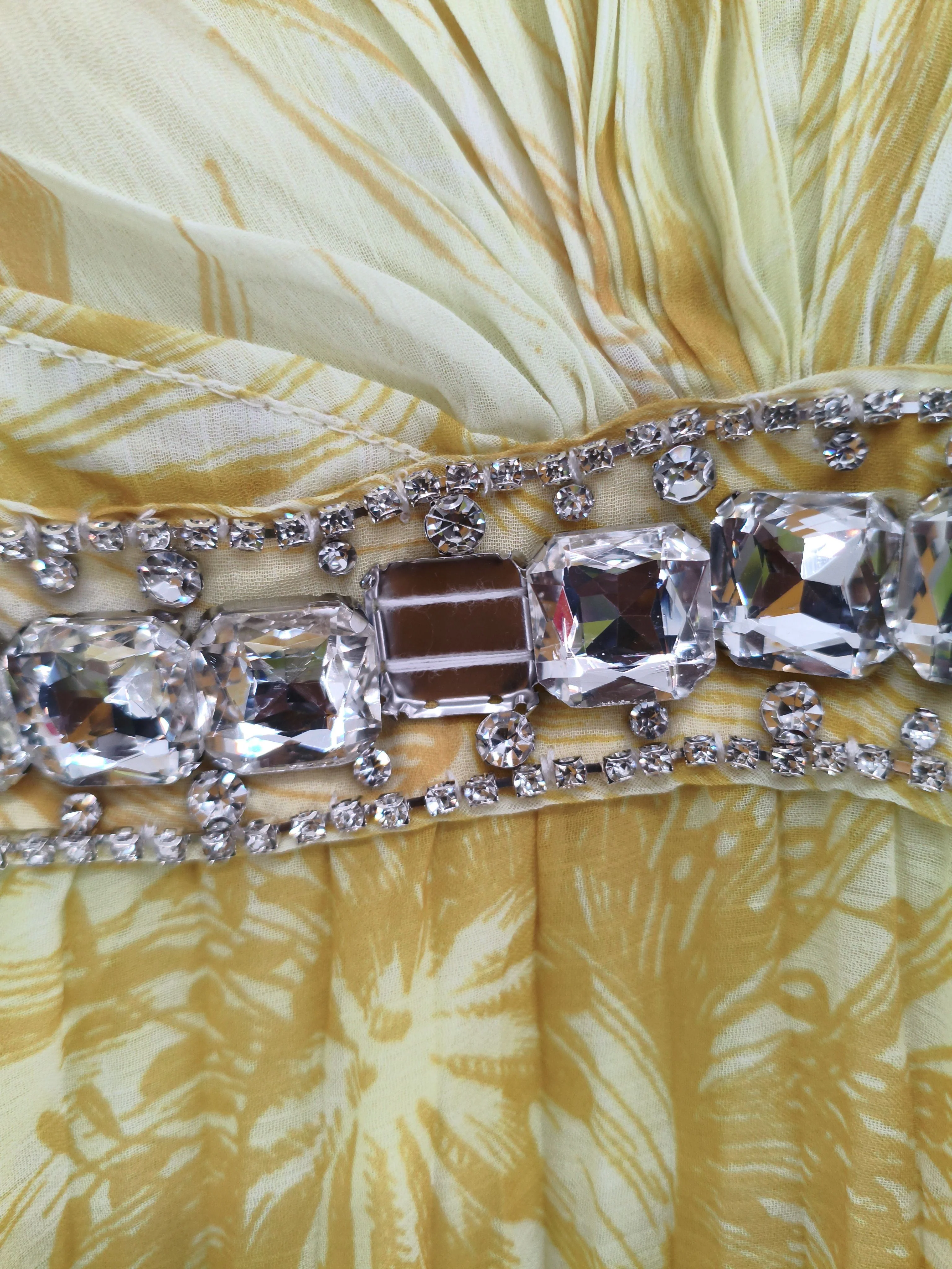 Karen Millen Maxi Dress UK14 in Yellow RRP £249 - Image 5