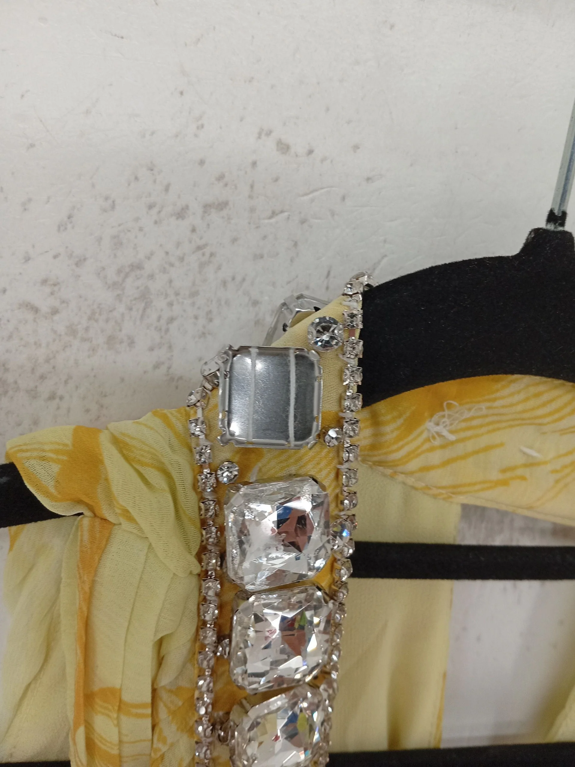 Karen Millen Maxi Dress UK14 in Yellow RRP £249 - Image 5