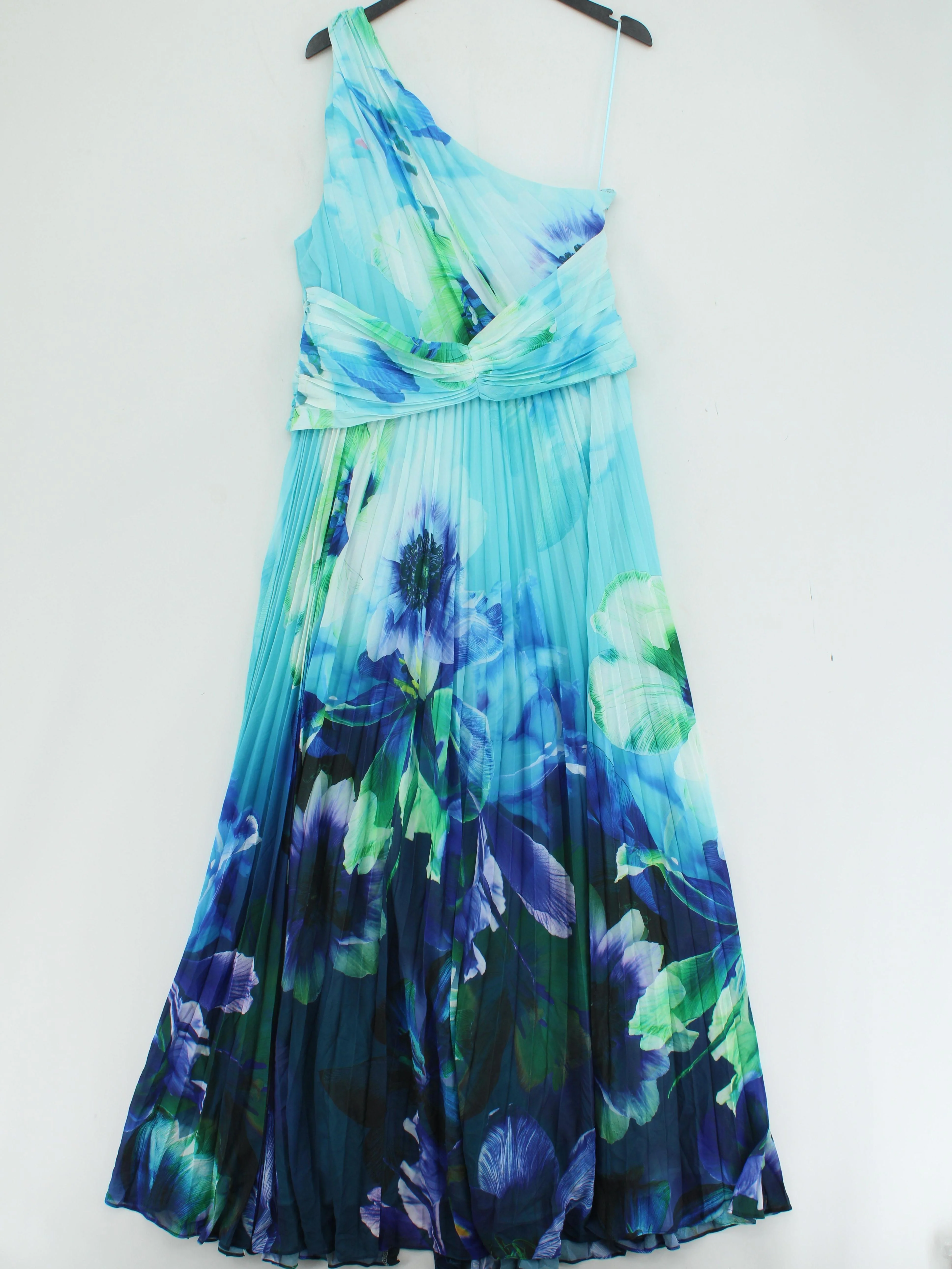 Karen Millen Maxi Dress UK16 in Blue RRP £209 - Image 2