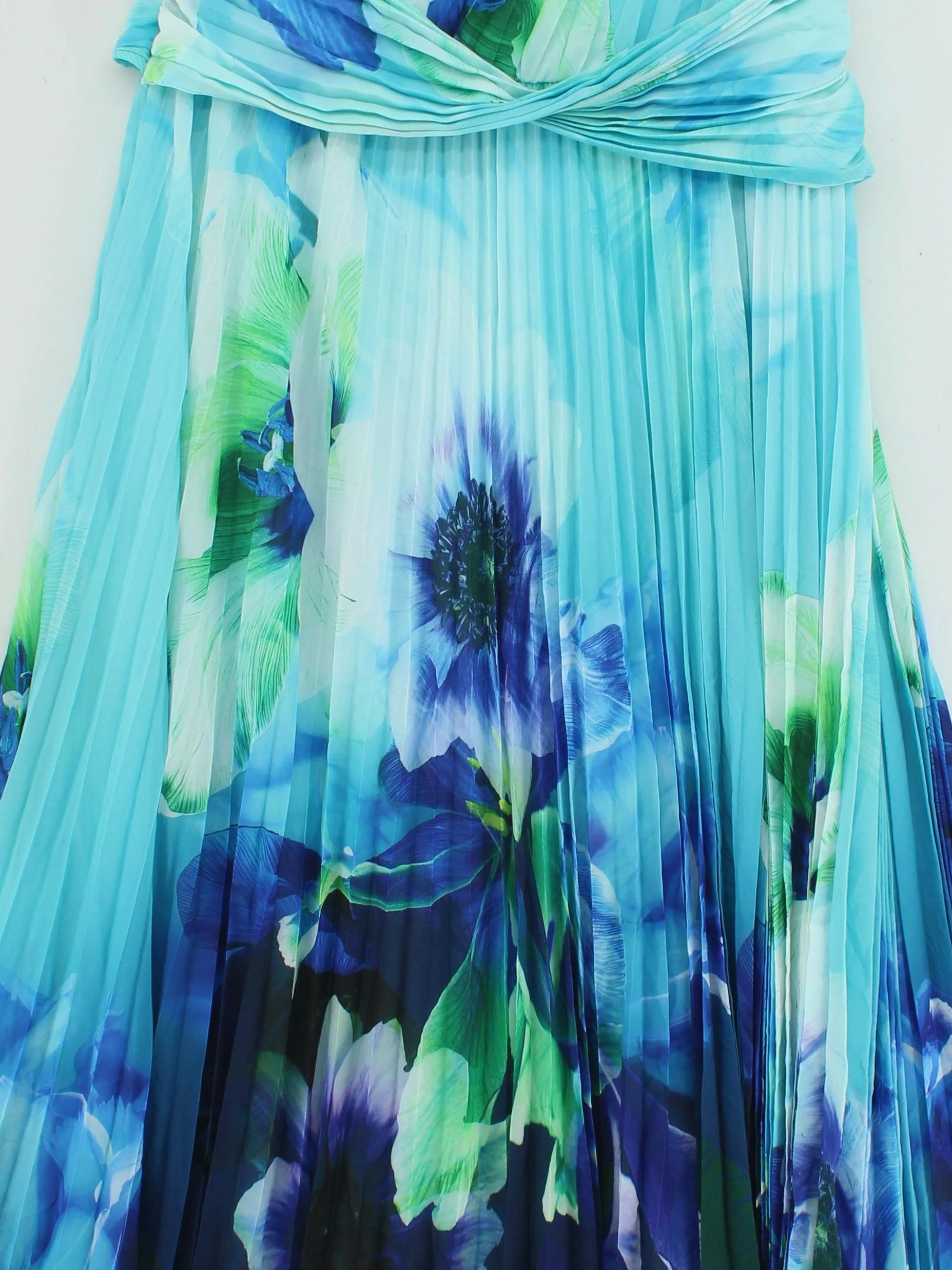 Karen Millen Maxi Dress UK16 in Blue RRP £209 - Image 3