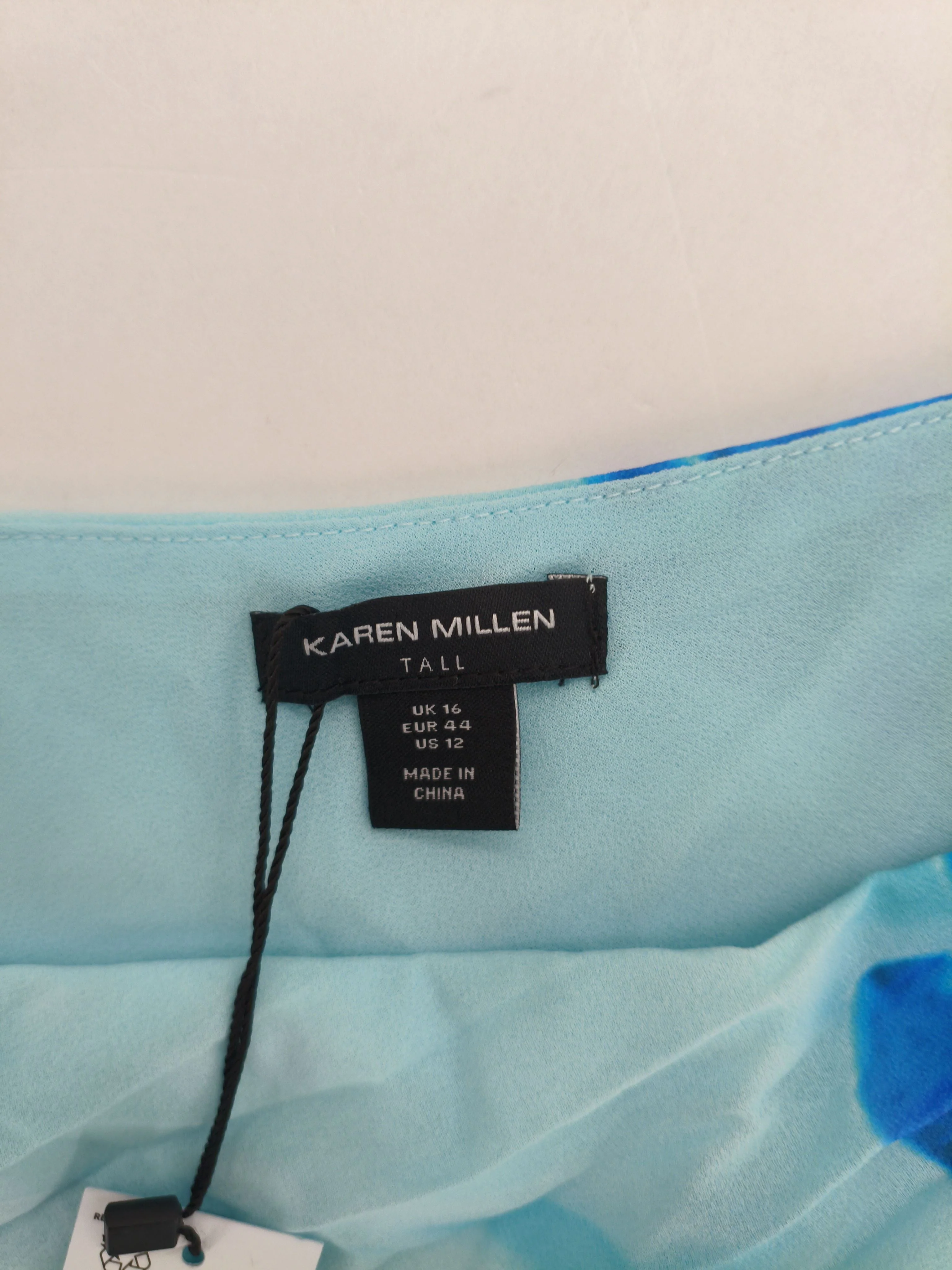 Karen Millen Maxi Dress UK16 in Blue RRP £209 - Image 5