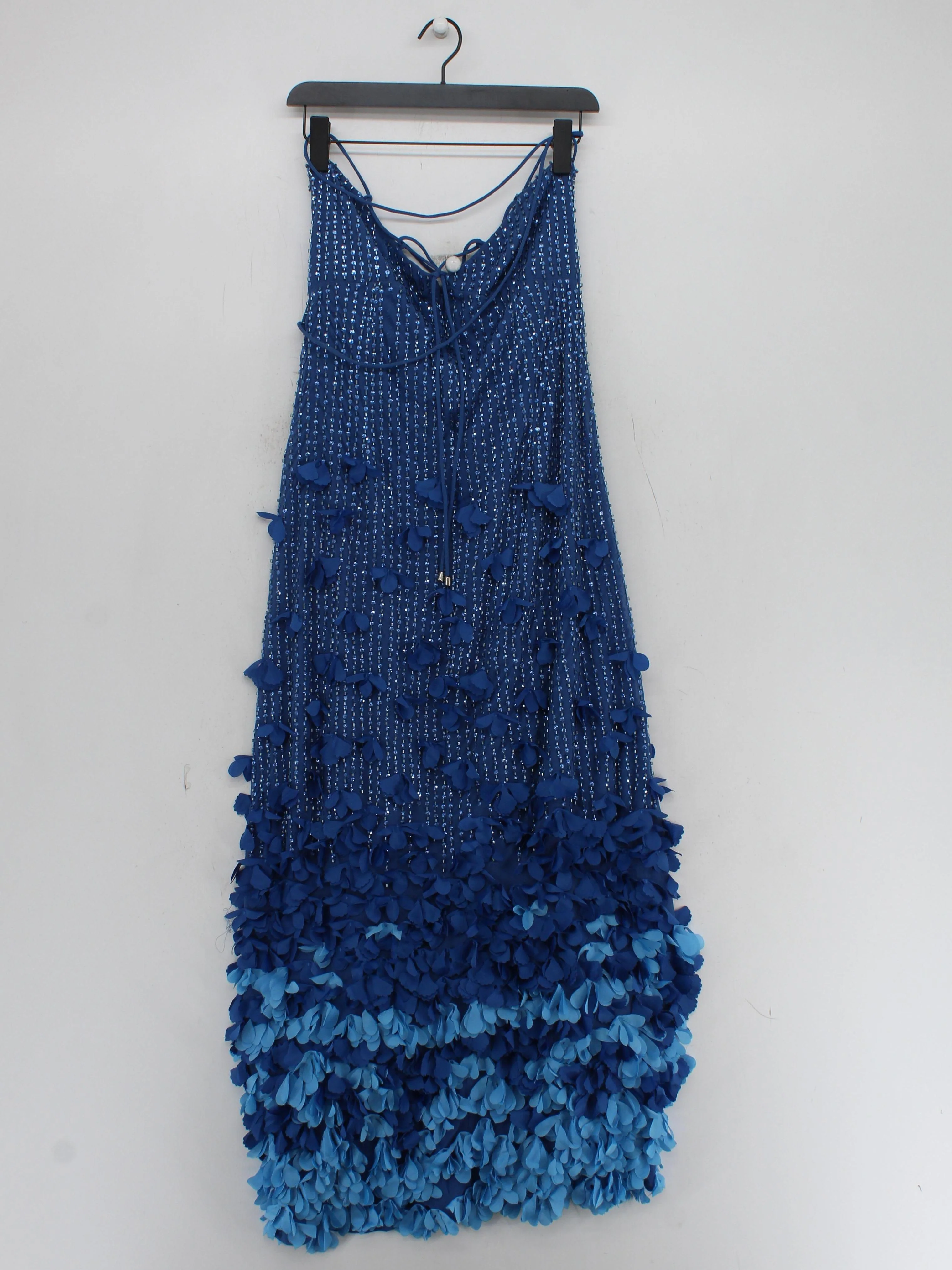 Karen Millen Maxi Dress UK16 in Blue RRP £389 - Image 2
