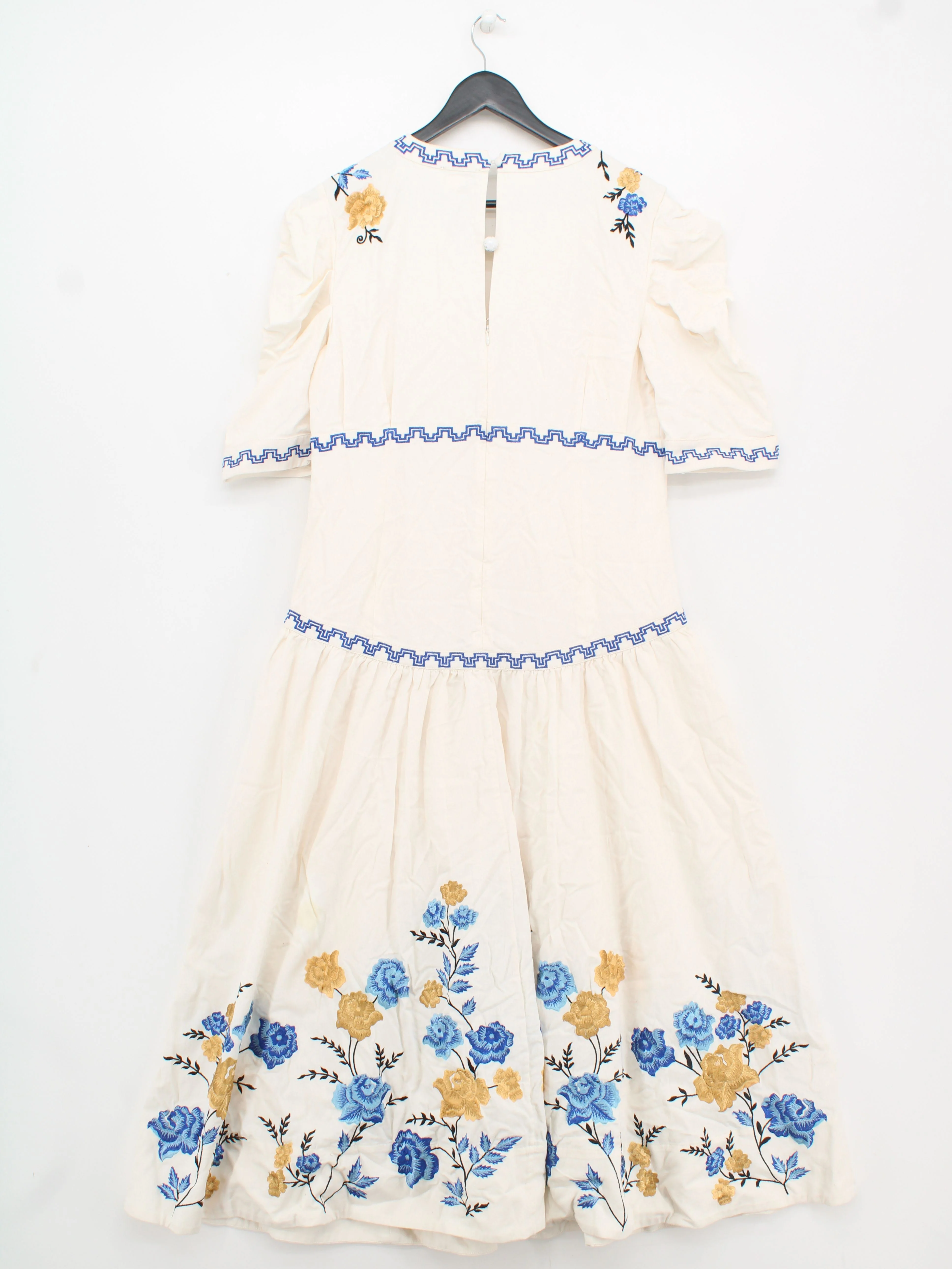 Karen Millen Maxi Dress UK16 in Cream RRP £259 - Image 2