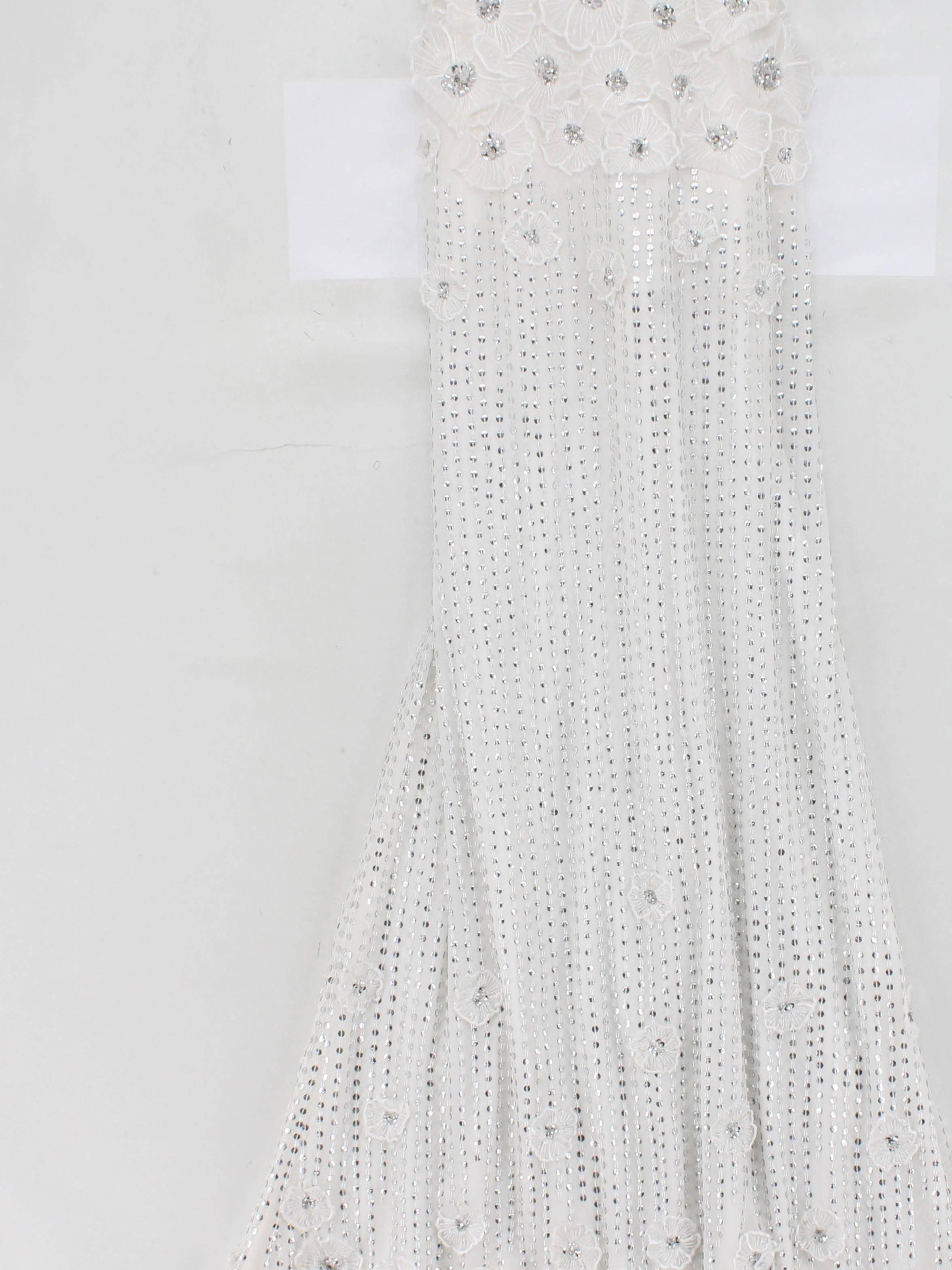 Karen Millen Maxi Dress UK16 in Cream RRP £479 - Image 4