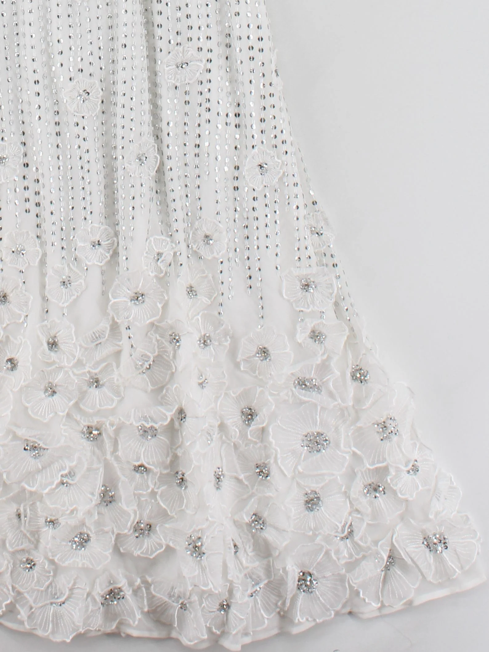 Karen Millen Maxi Dress UK16 in Cream RRP £479 - Image 5