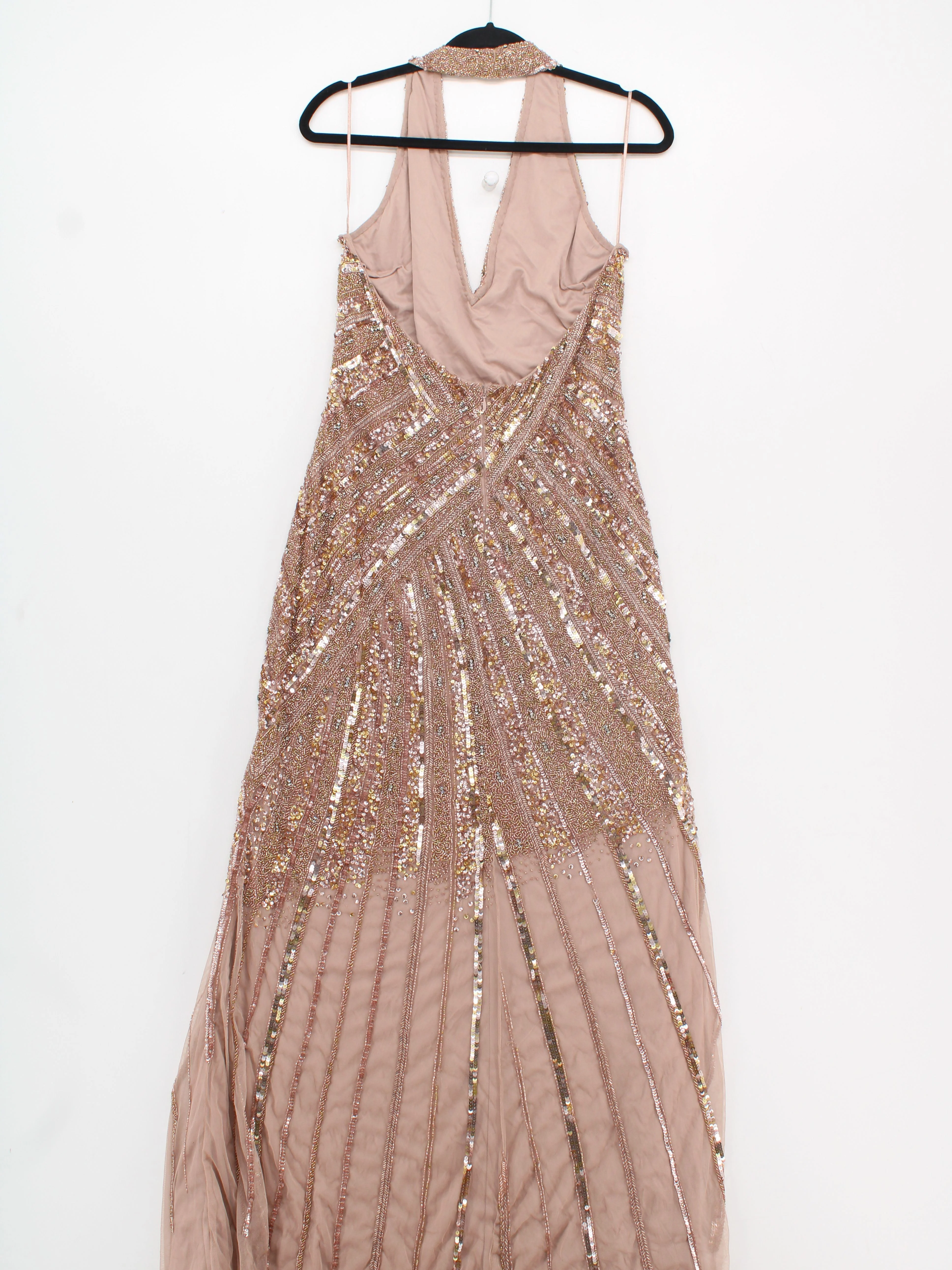 Karen Millen Maxi Dress UK16 in Pink RRP £429 - Image 2