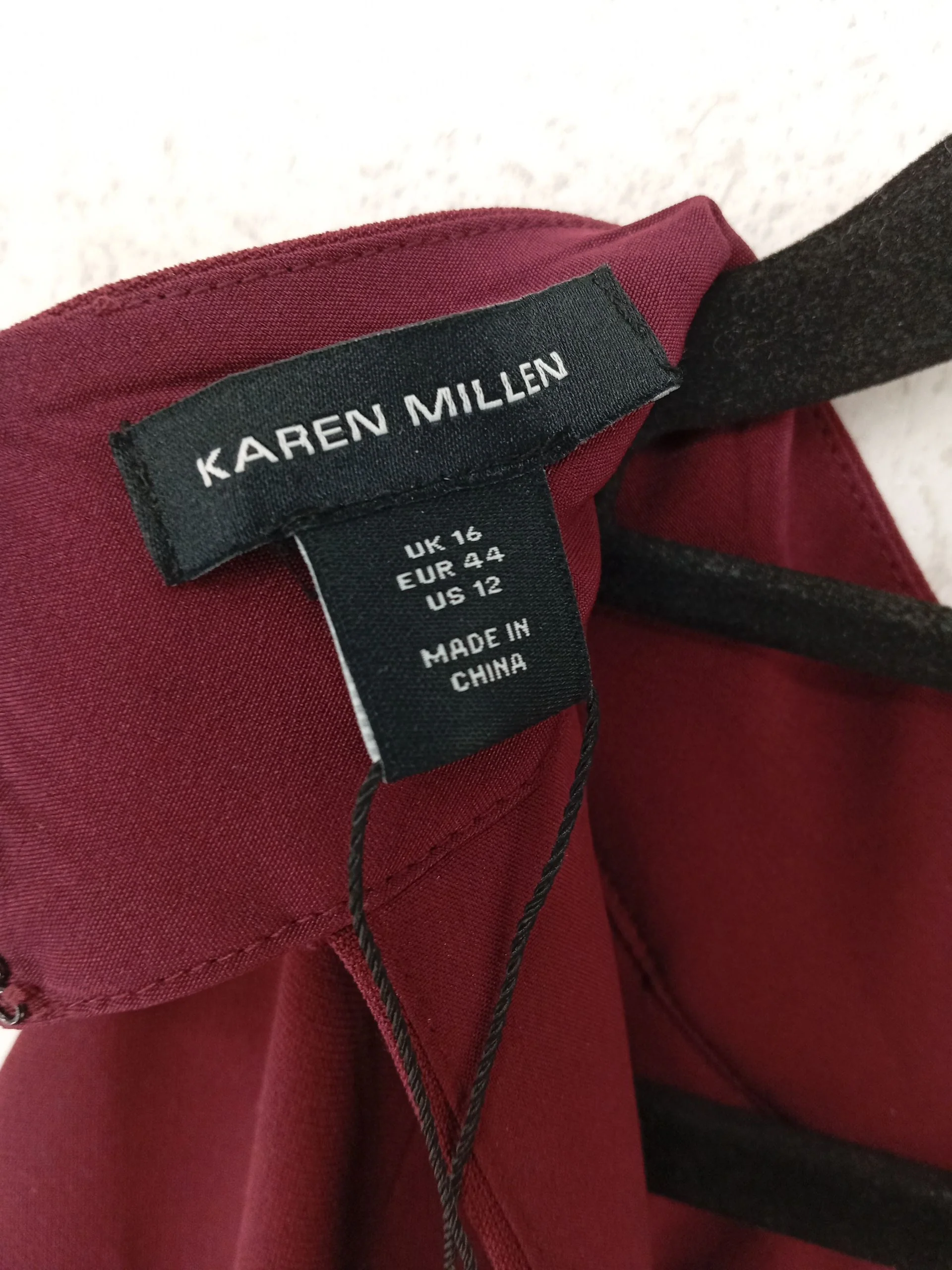 Karen Millen Maxi Dress UK16 in Red RRP £339 - Image 6