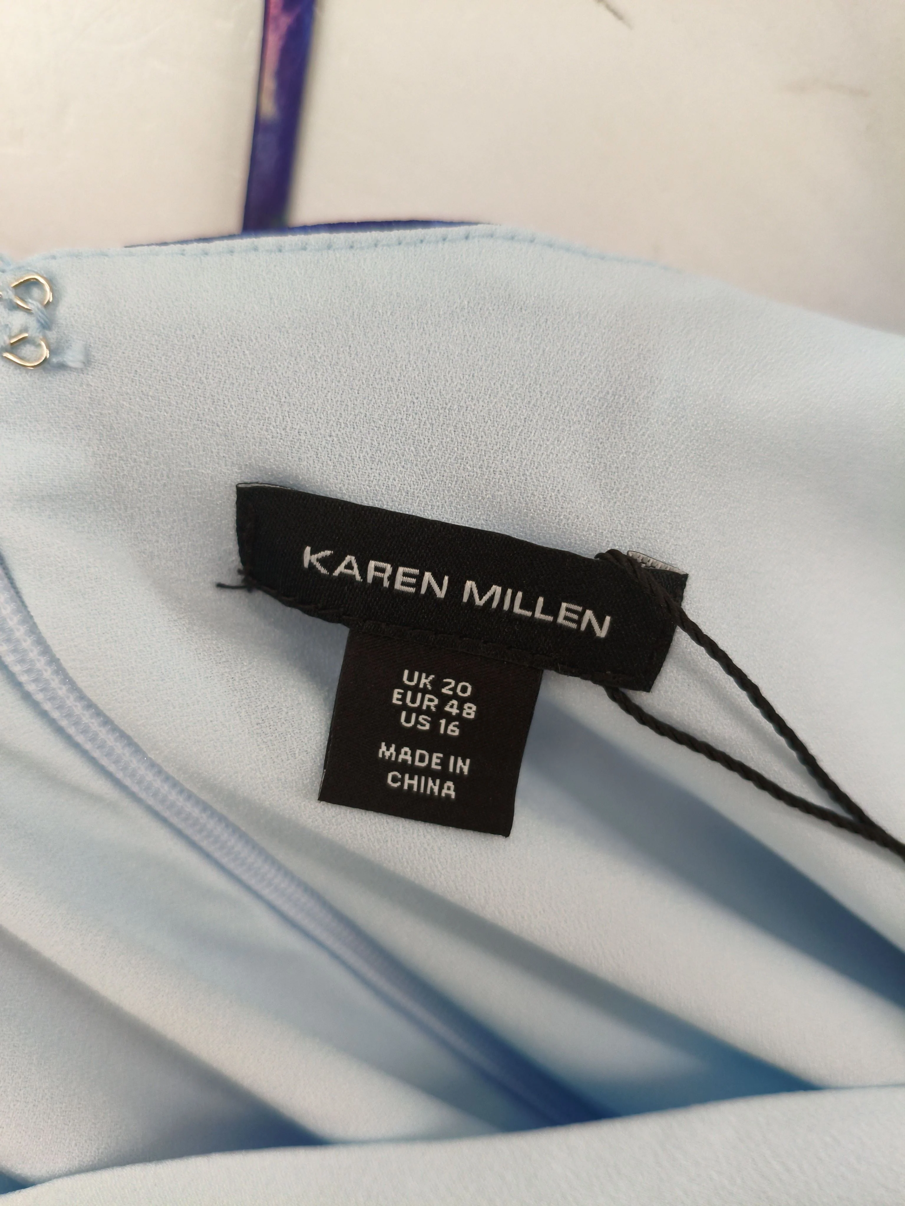 Karen Millen Maxi Dress UK20 in Blue RRP £139 - Image 5