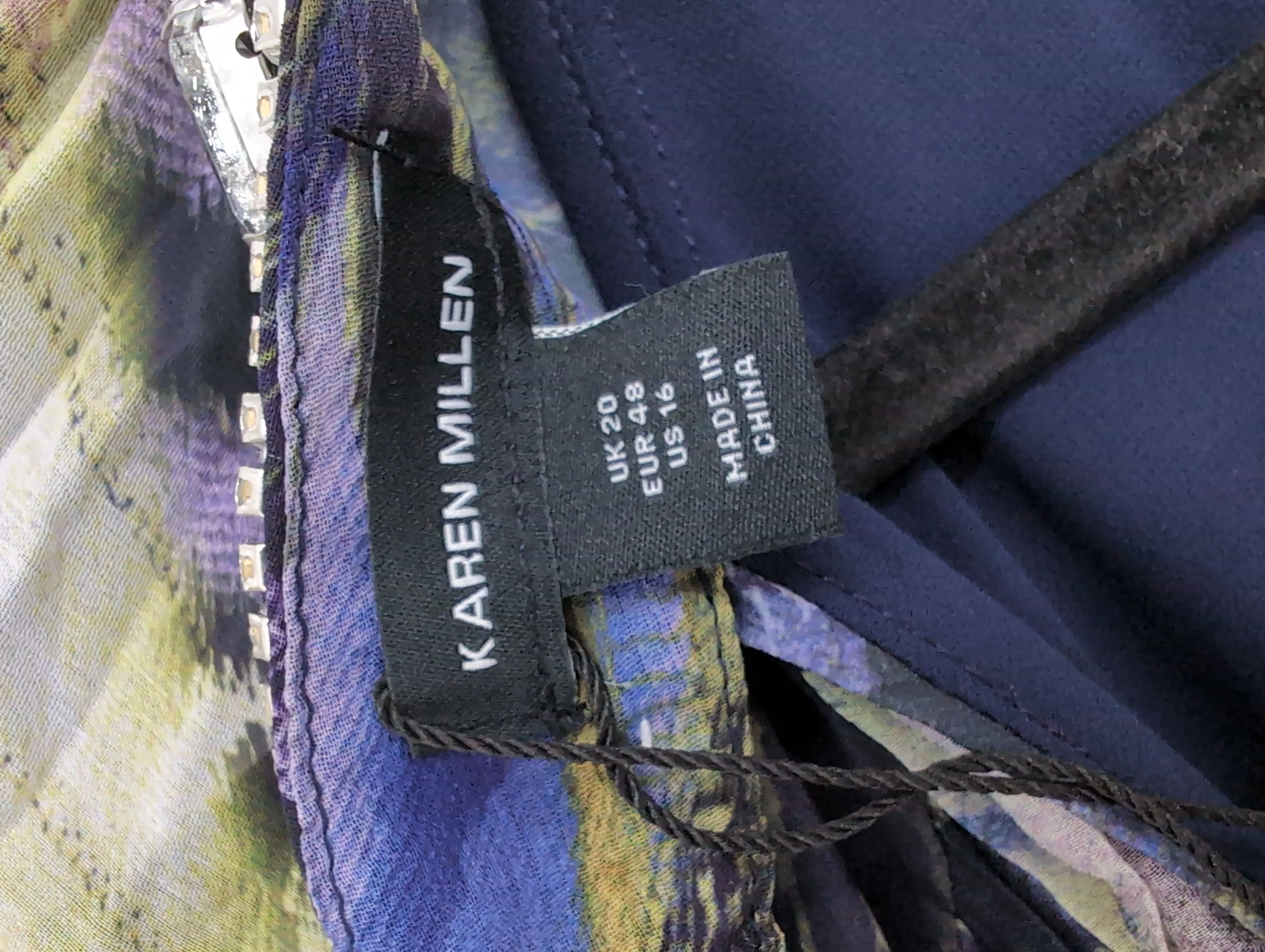 Karen Millen Maxi Dress UK20 in Multi RRP £219 - Image 5