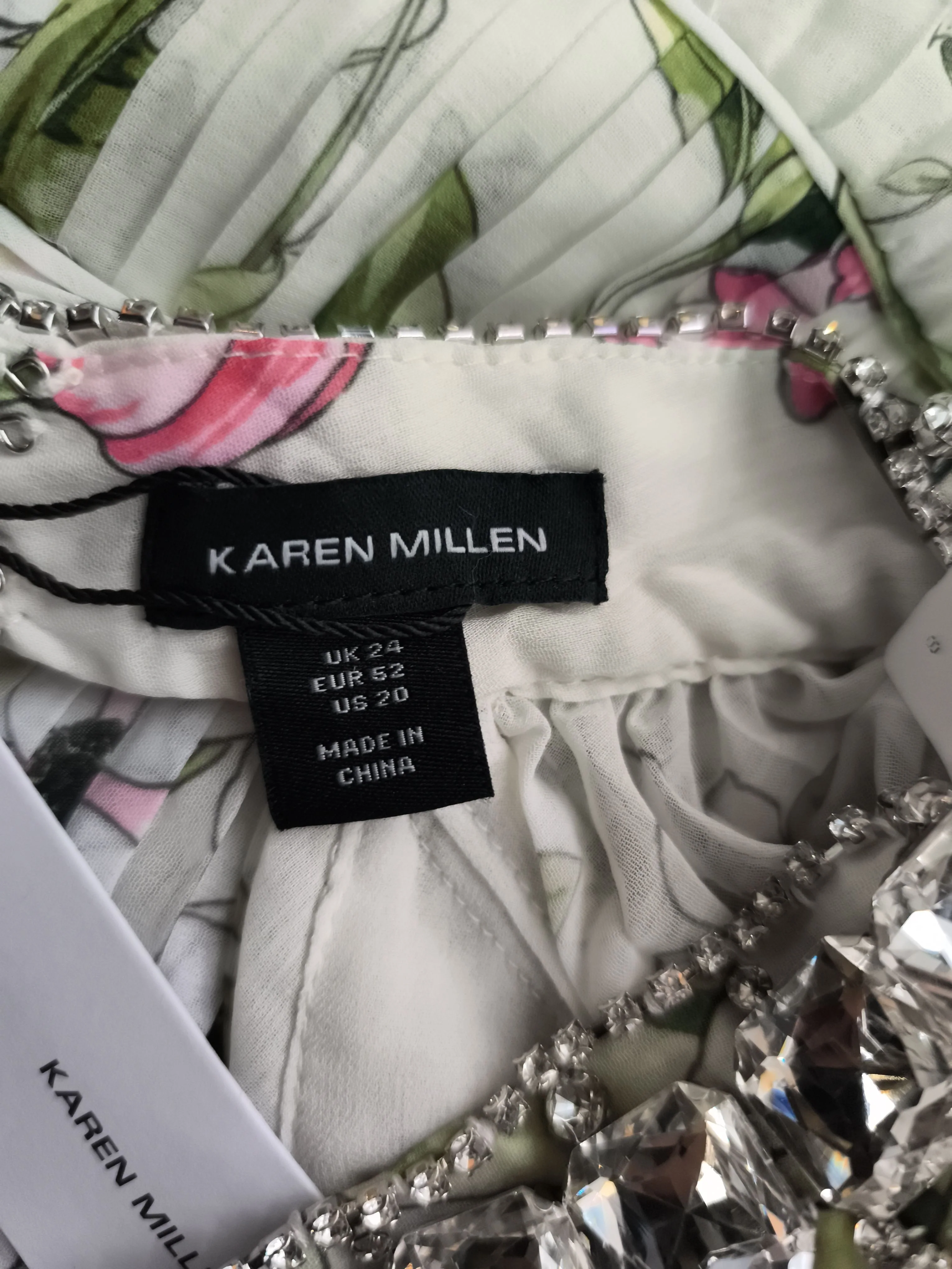 Karen Millen Maxi Dress UK24 in White RRP £219 - Image 5