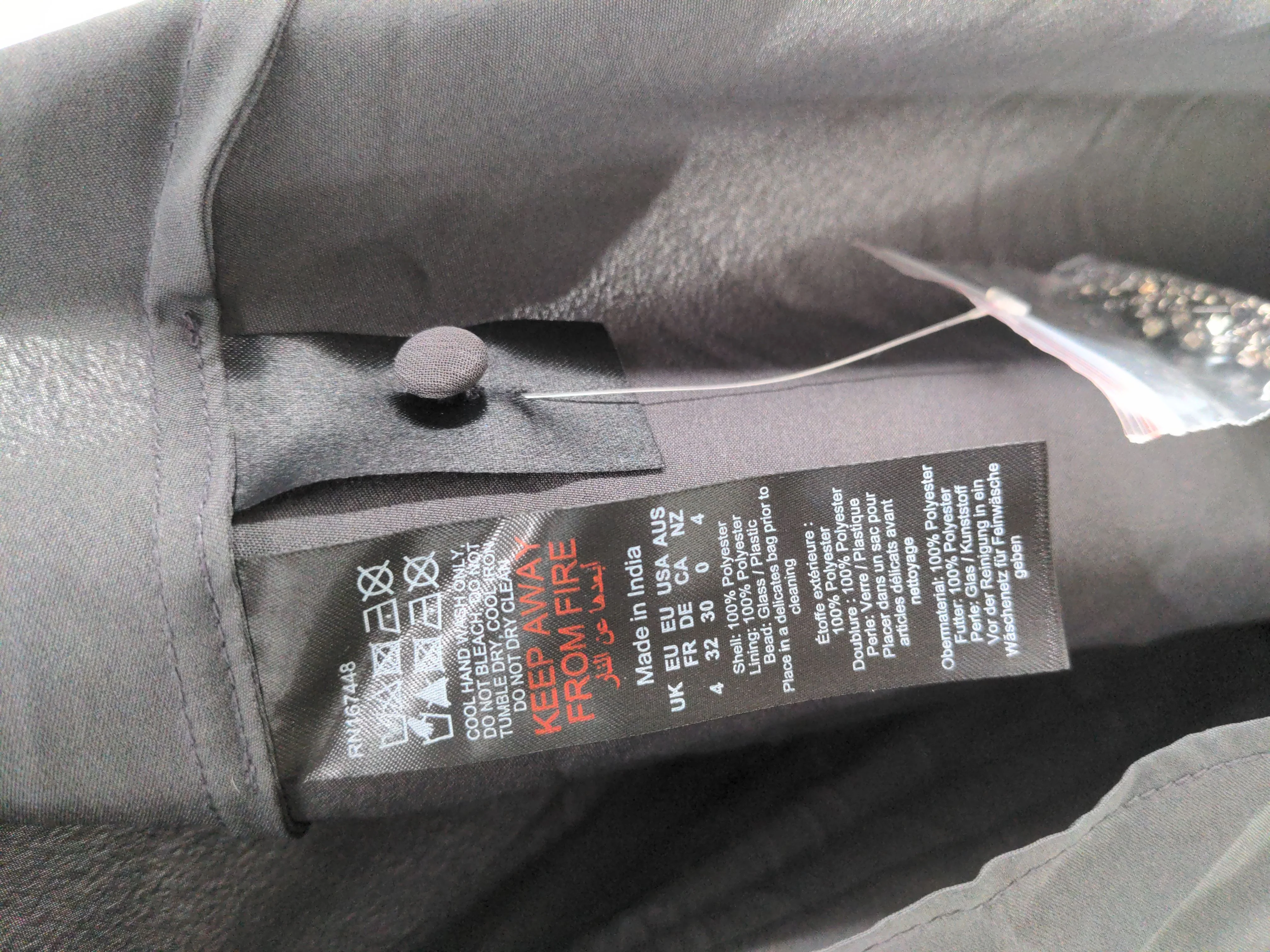 Karen Millen Maxi Dress UK4 in Grey RRP £349 - Image 7