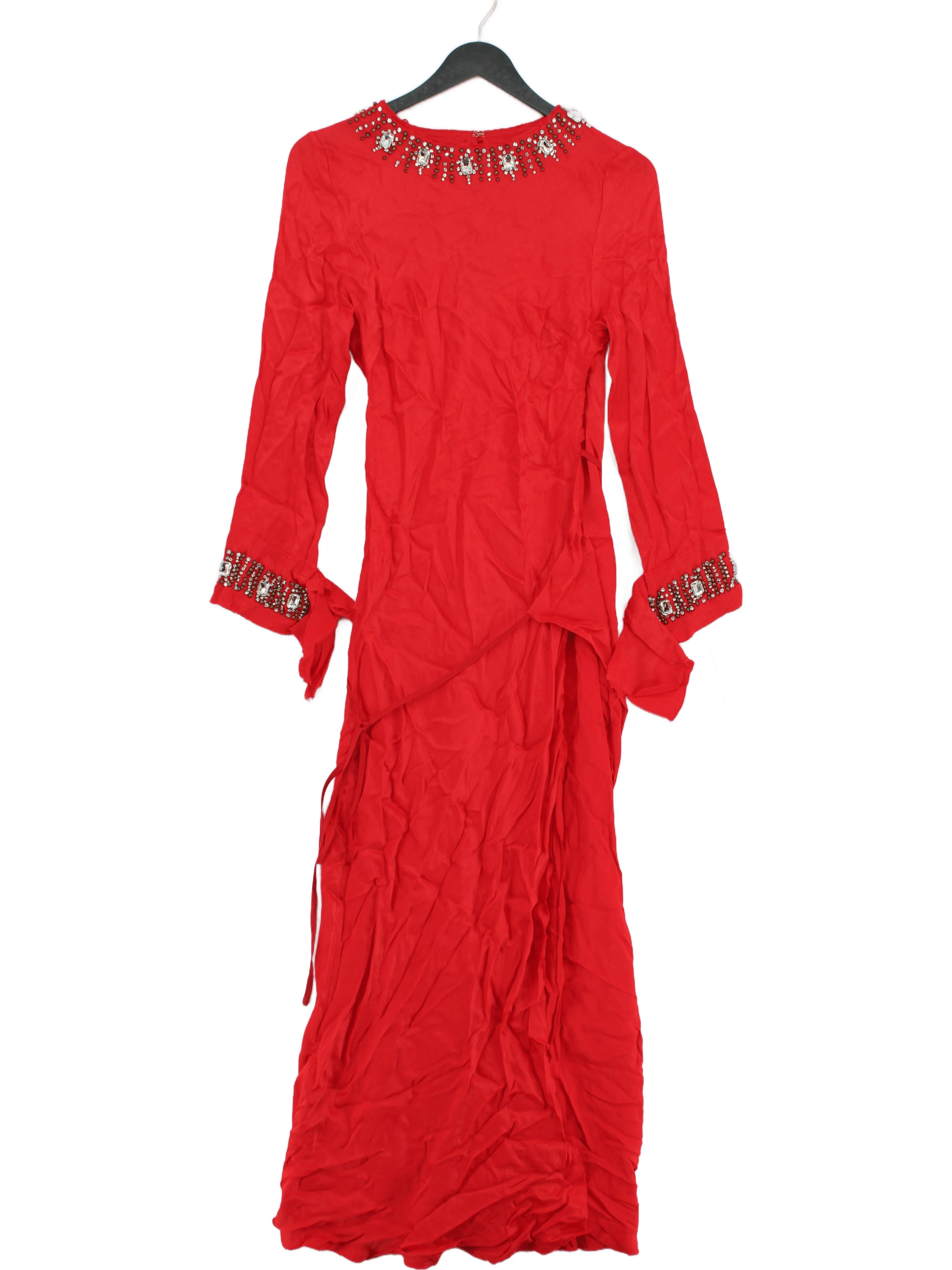 Karen Millen Maxi Dress UK4 in Red RRP £229