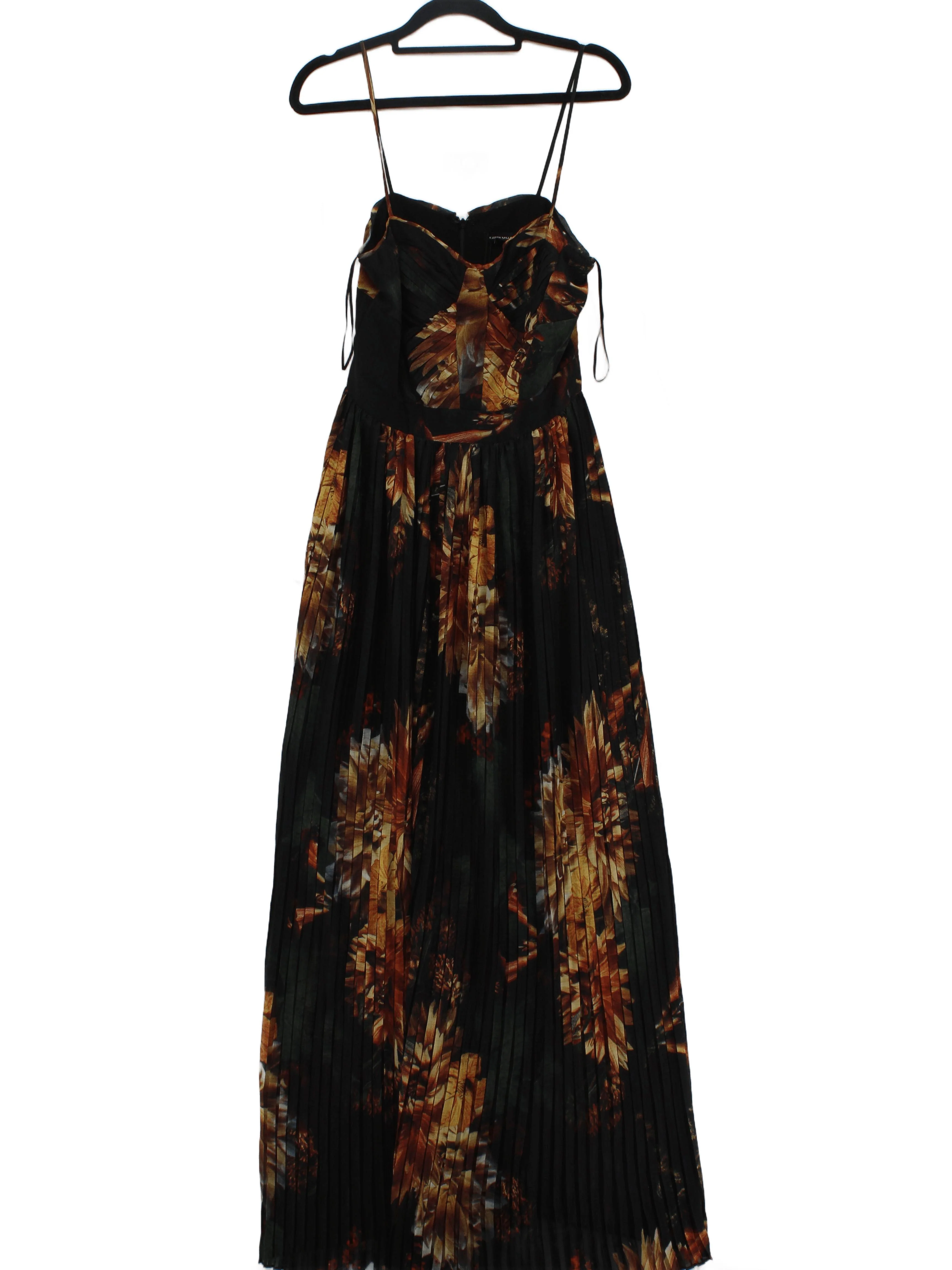 Karen Millen Maxi Dress UK6 in Black RRP £219