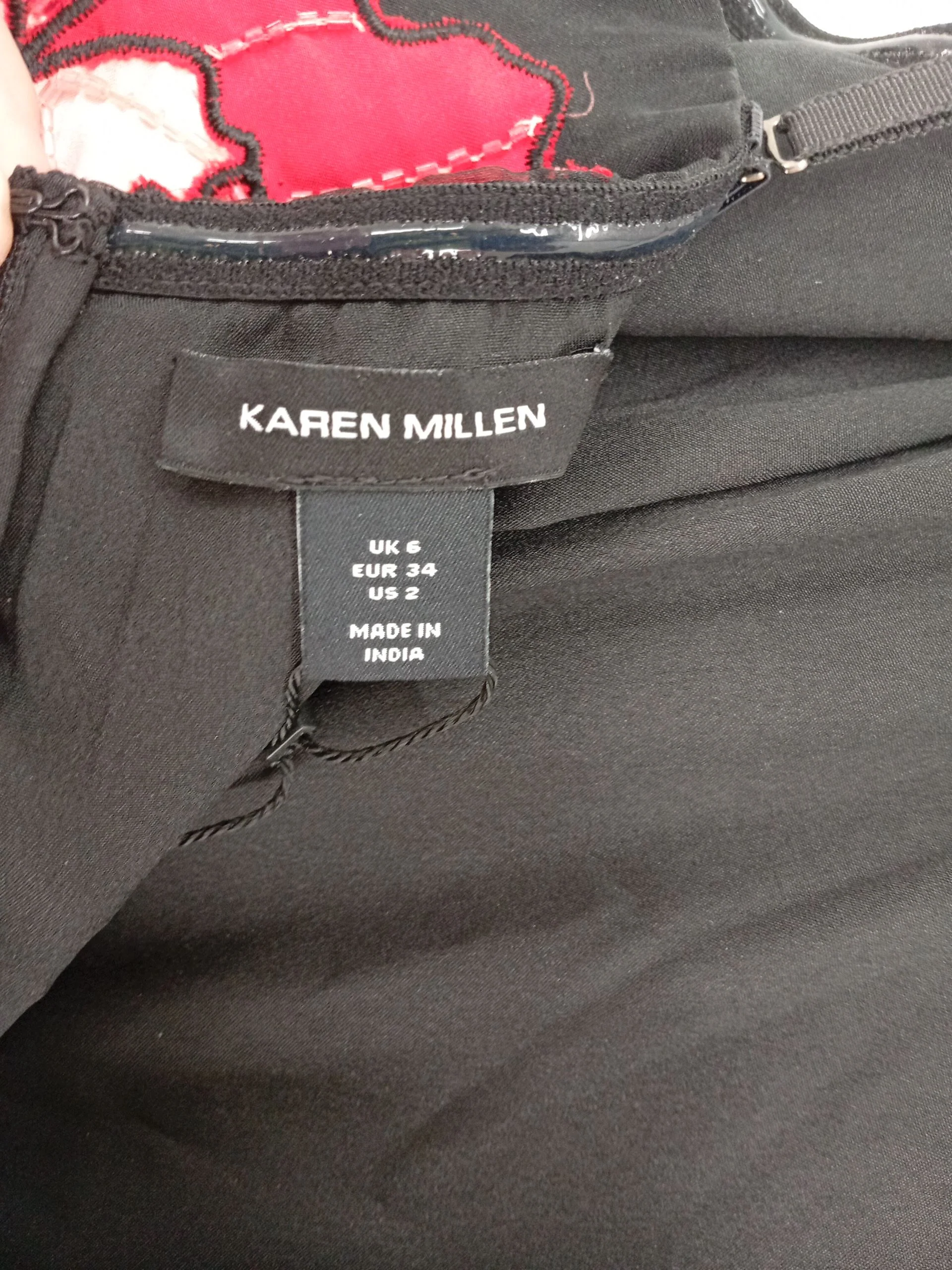 Karen Millen Maxi Dress UK6 in Black RRP £419 - Image 6