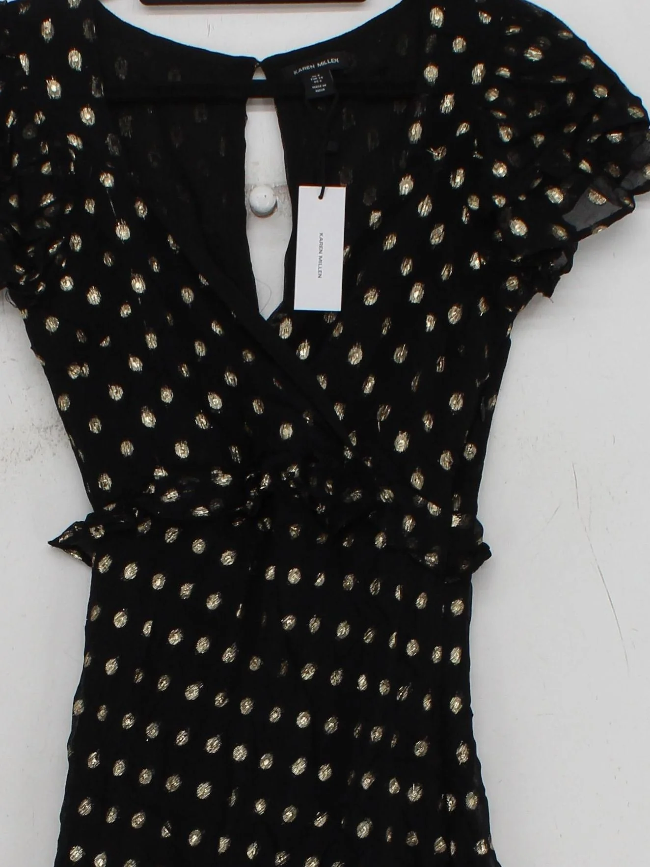 Karen Millen Maxi Dress UK6 in Black RRP £89 - Image 3