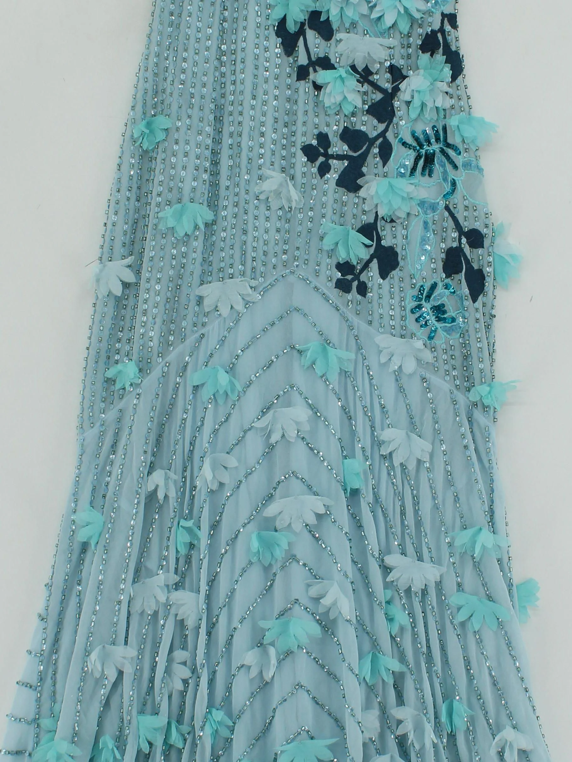 Karen Millen Maxi Dress UK6 in Blue RRP £549 - Image 3