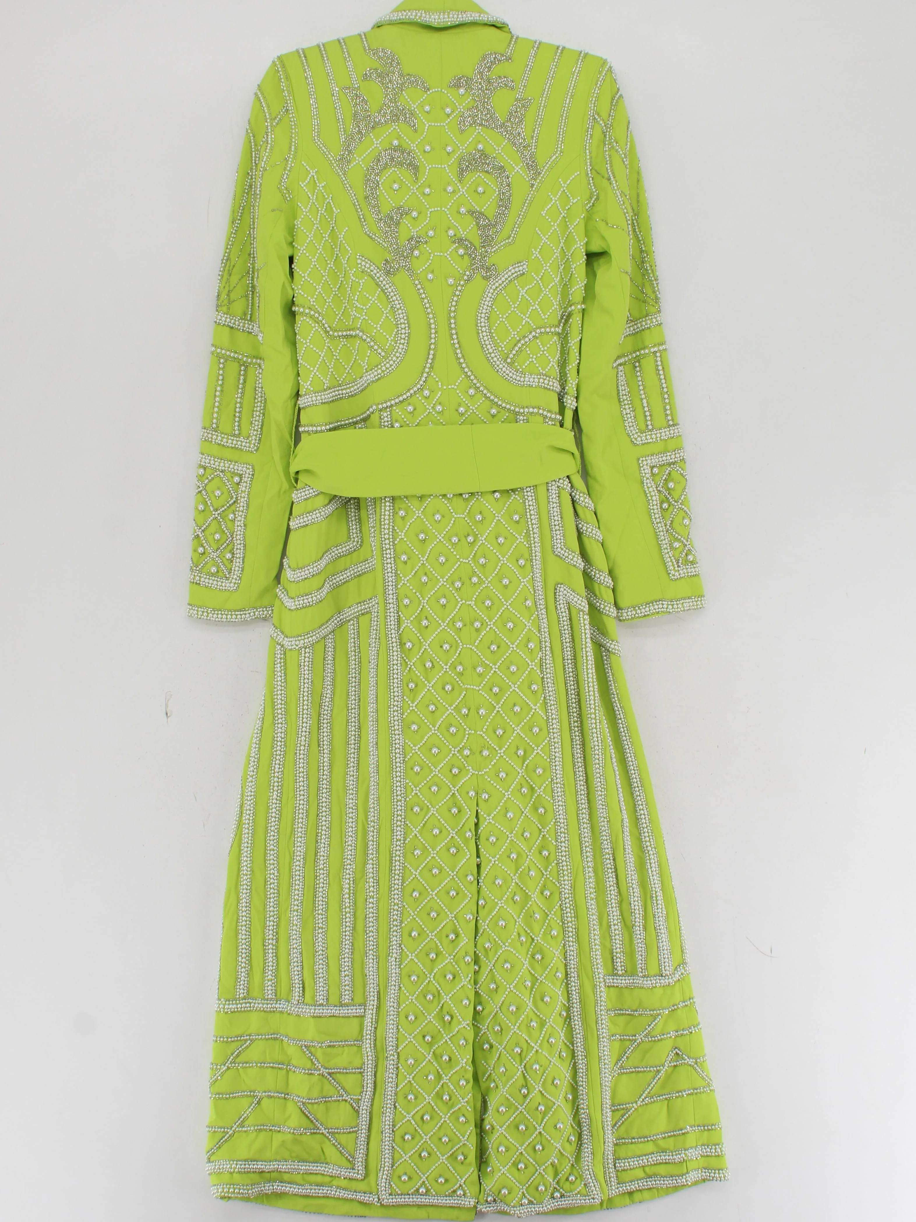 Karen Millen Maxi Dress UK6 in Green RRP £479 - Image 2