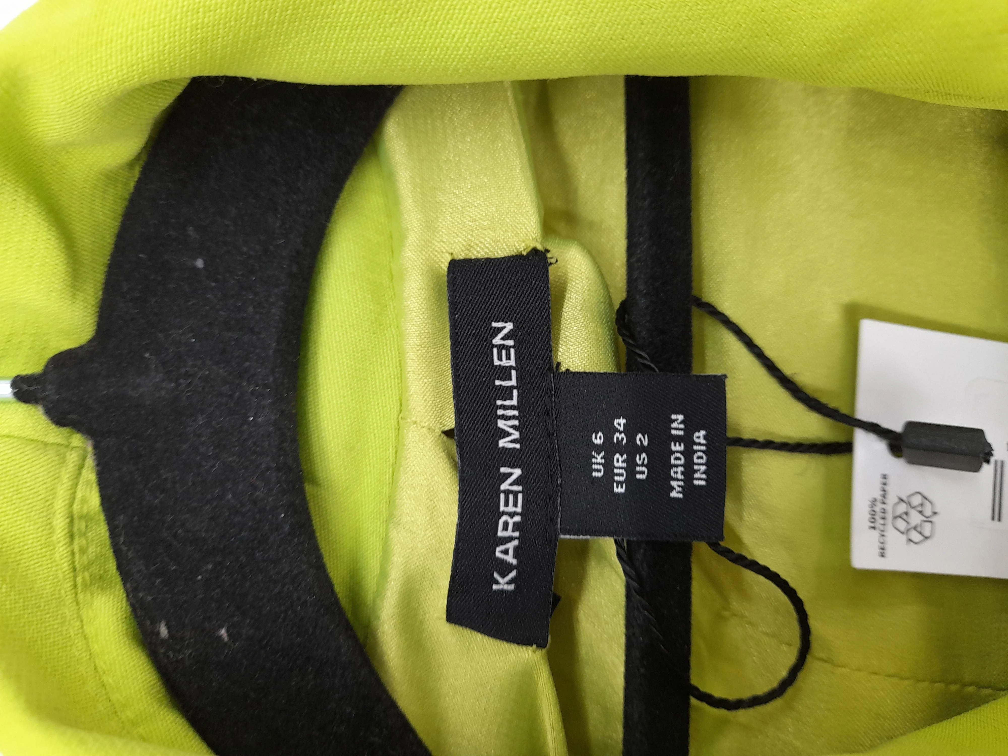 Karen Millen Maxi Dress UK6 in Green RRP £479 - Image 6