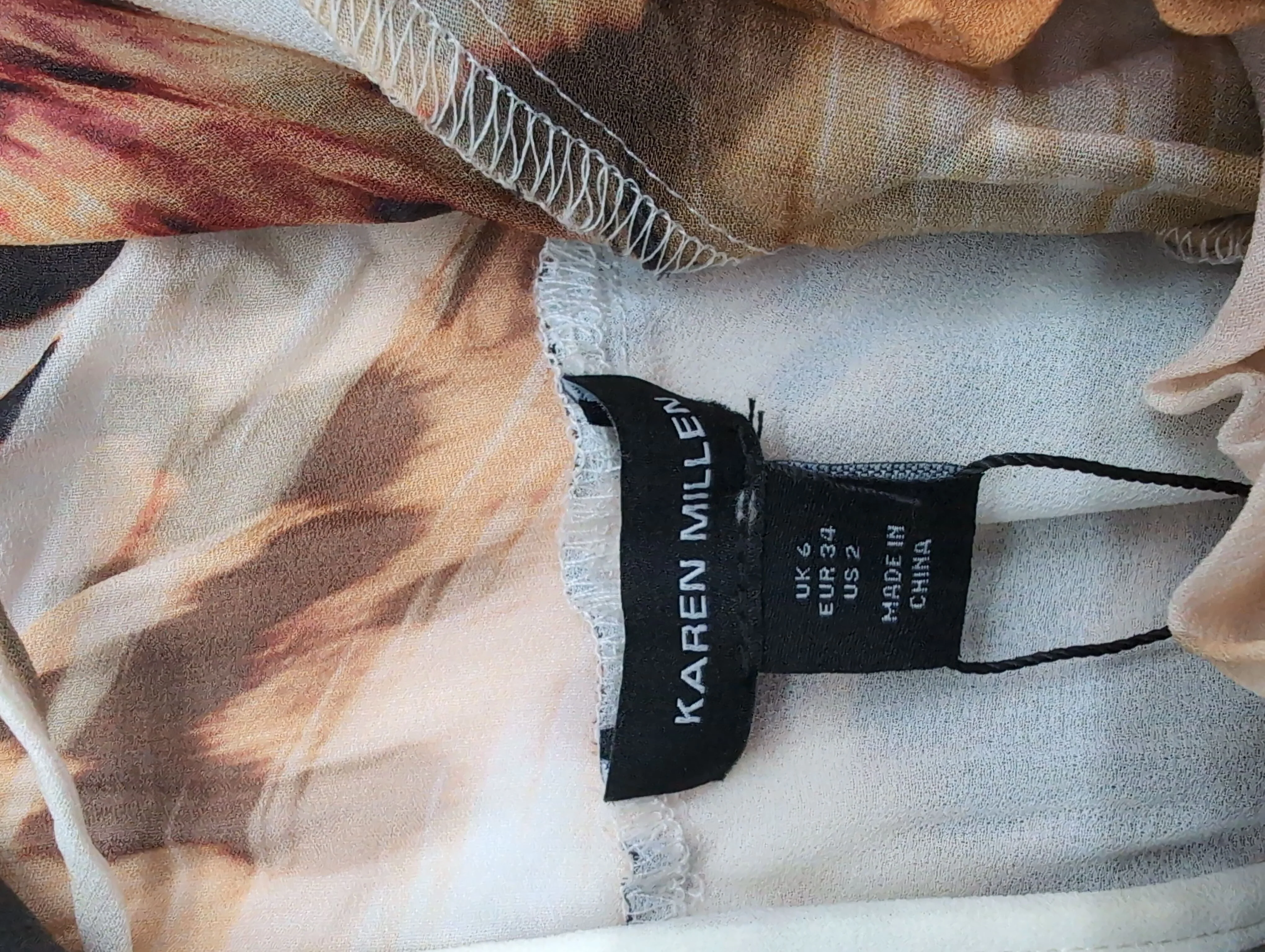 Karen Millen Maxi Dress UK6 in Multi RRP £199 - Image 5