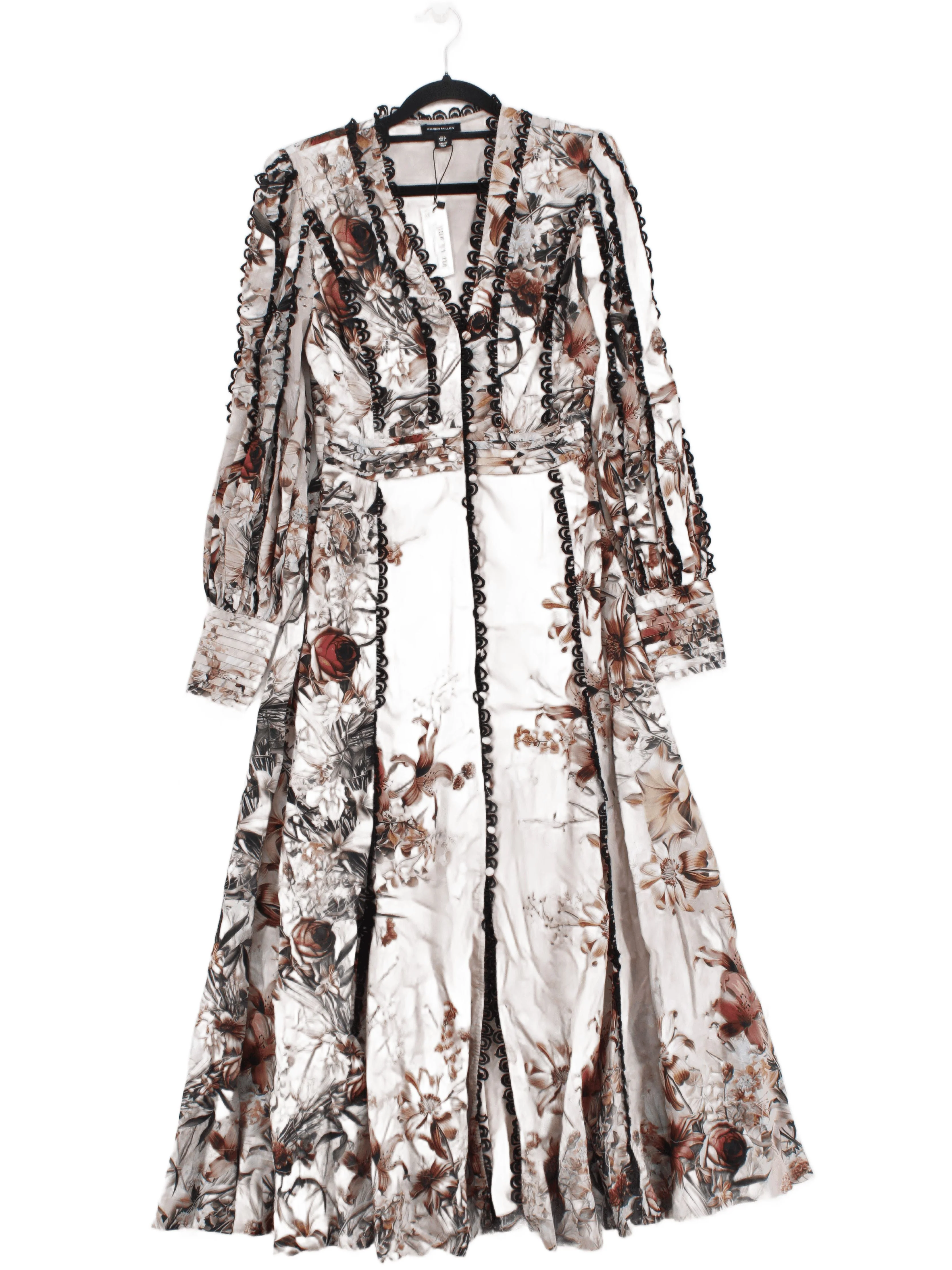 Karen Millen Maxi Dress UK6 in Multi RRP £229