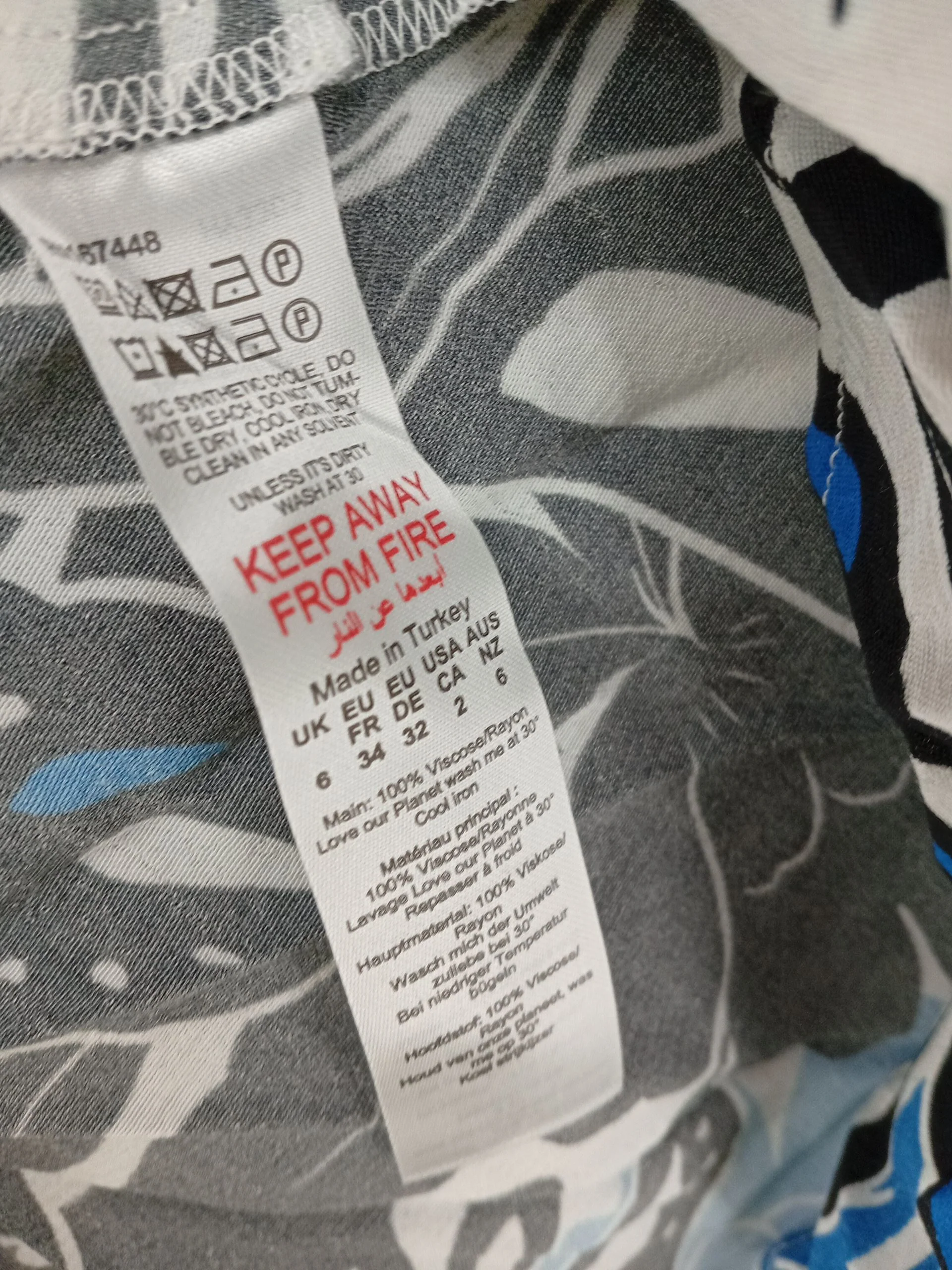 Karen Millen Maxi Dress UK6 in Multi RRP £89 - Image 6