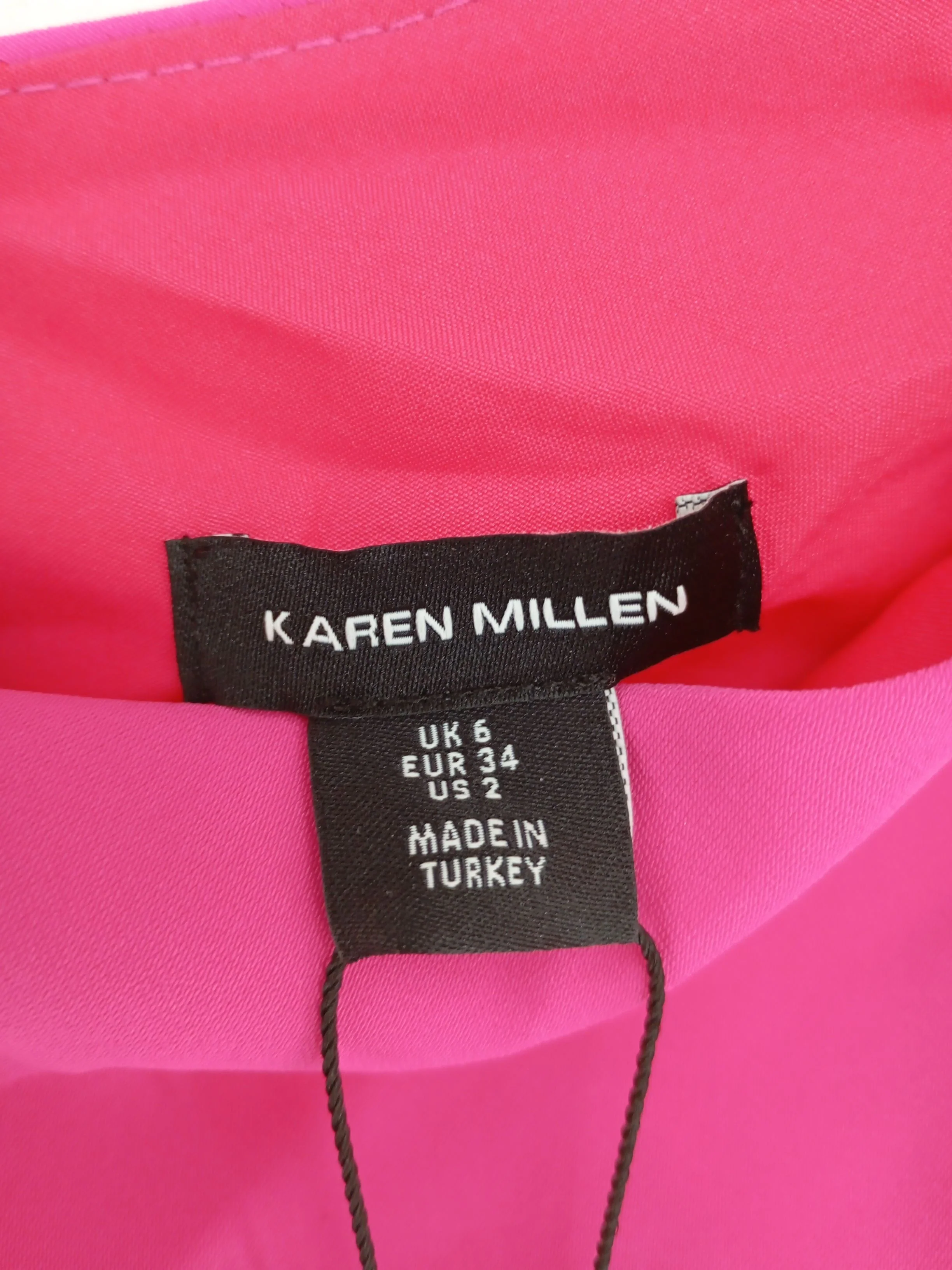 Karen Millen Maxi Dress UK6 in Pink RRP £179 - Image 6