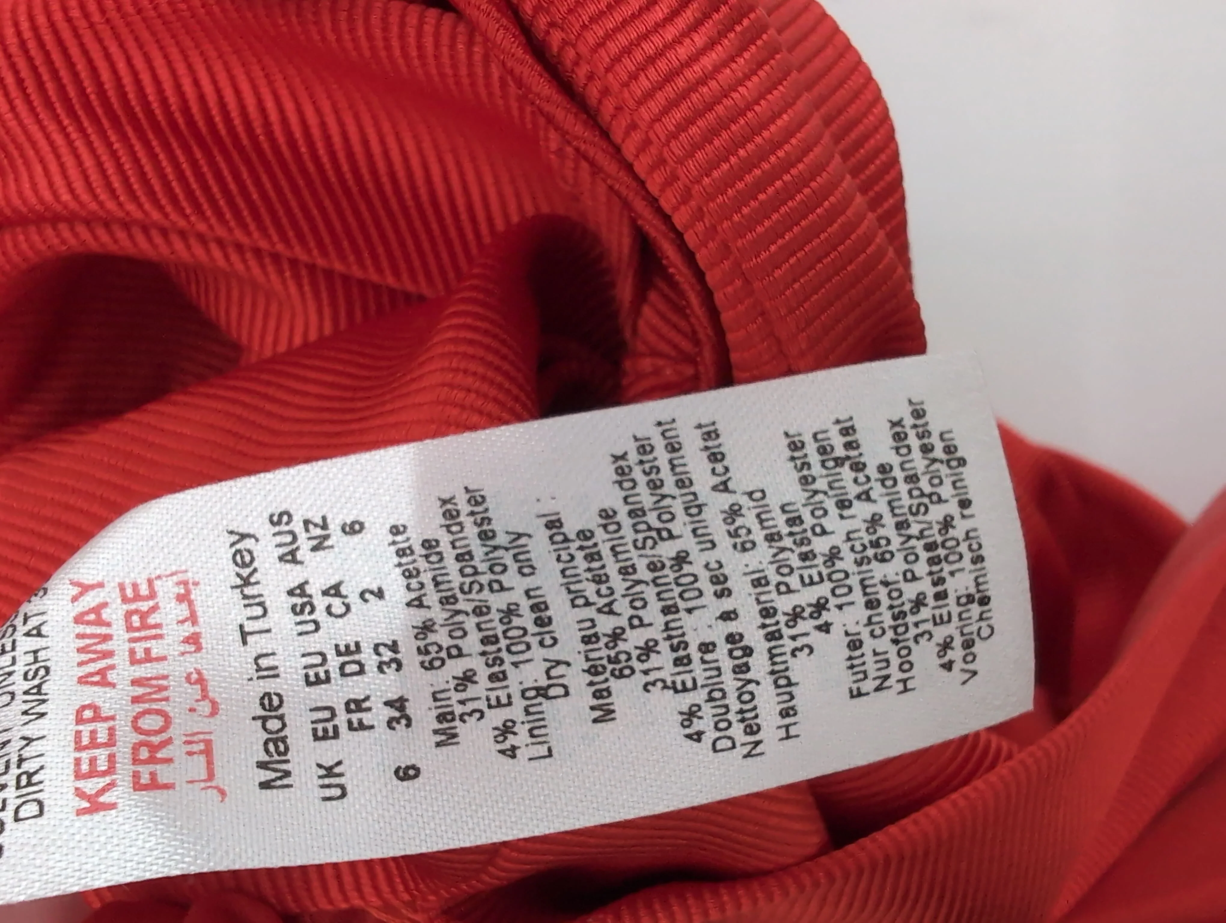 Karen Millen Maxi Dress UK6 in Red RRP £279 - Image 7