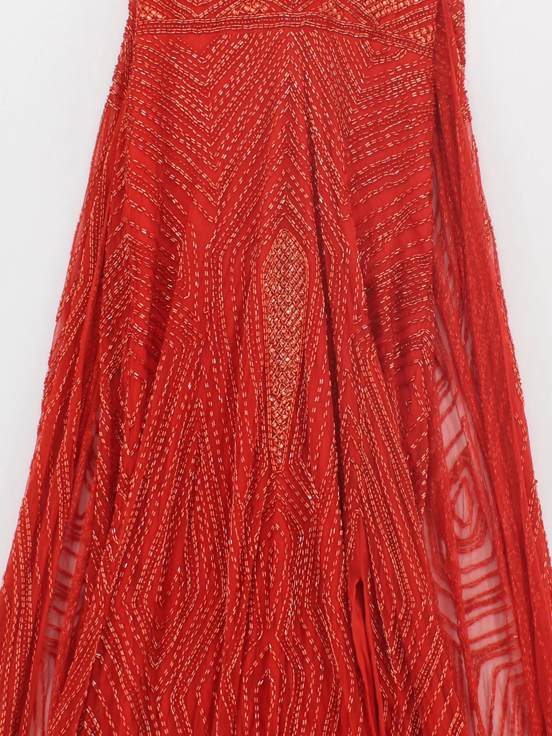 Karen Millen Maxi Dress UK6 in Red RRP £399 - Image 3