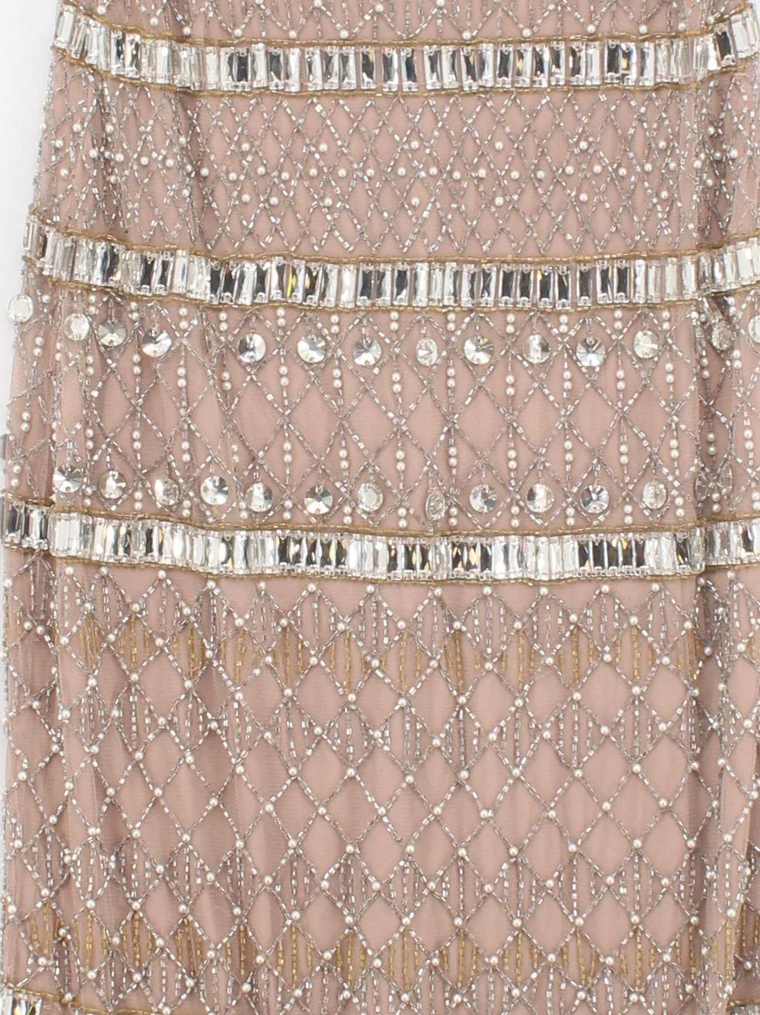 Karen Millen Maxi Dress UK6 in Tan RRP £439 - Image 3