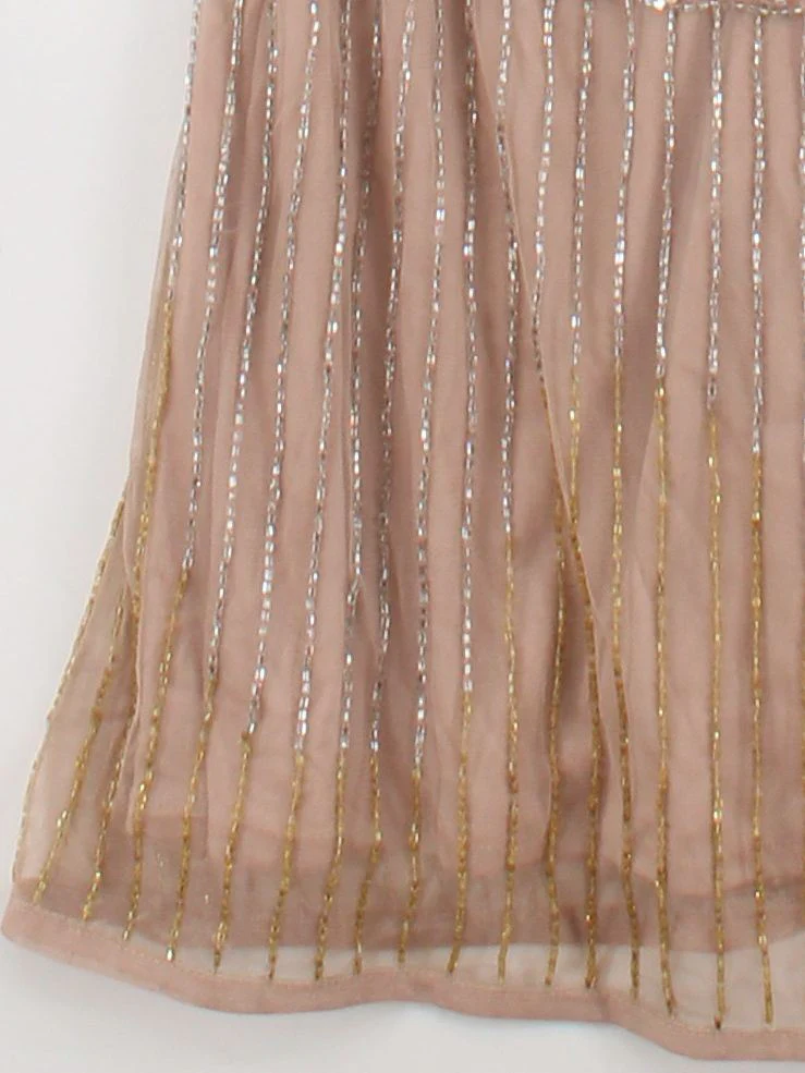 Karen Millen Maxi Dress UK6 in Tan RRP £439 - Image 4