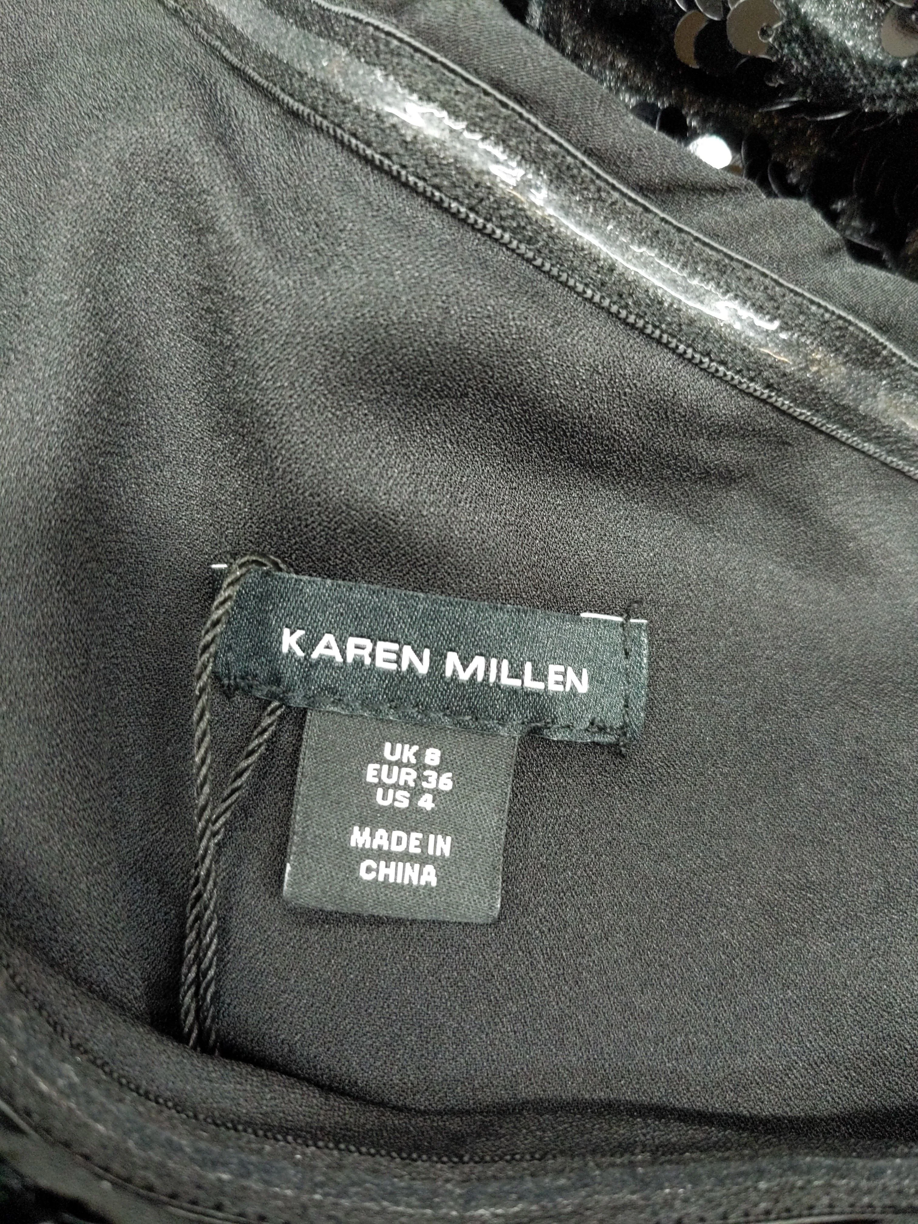 Karen Millen Maxi Dress UK8 in Black RRP £139 - Image 6