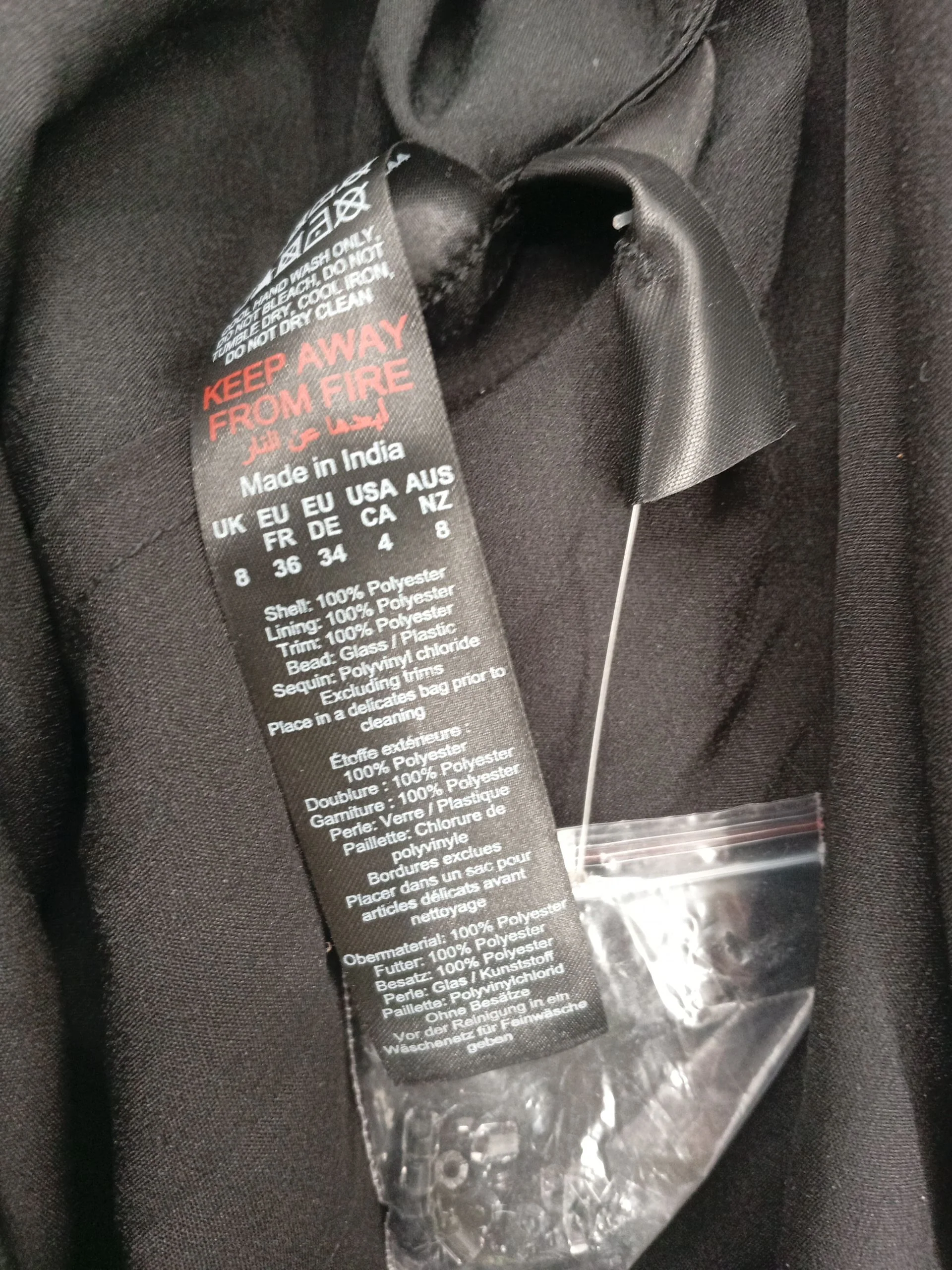 Karen Millen Maxi Dress UK8 in Black RRP £469 - Image 7