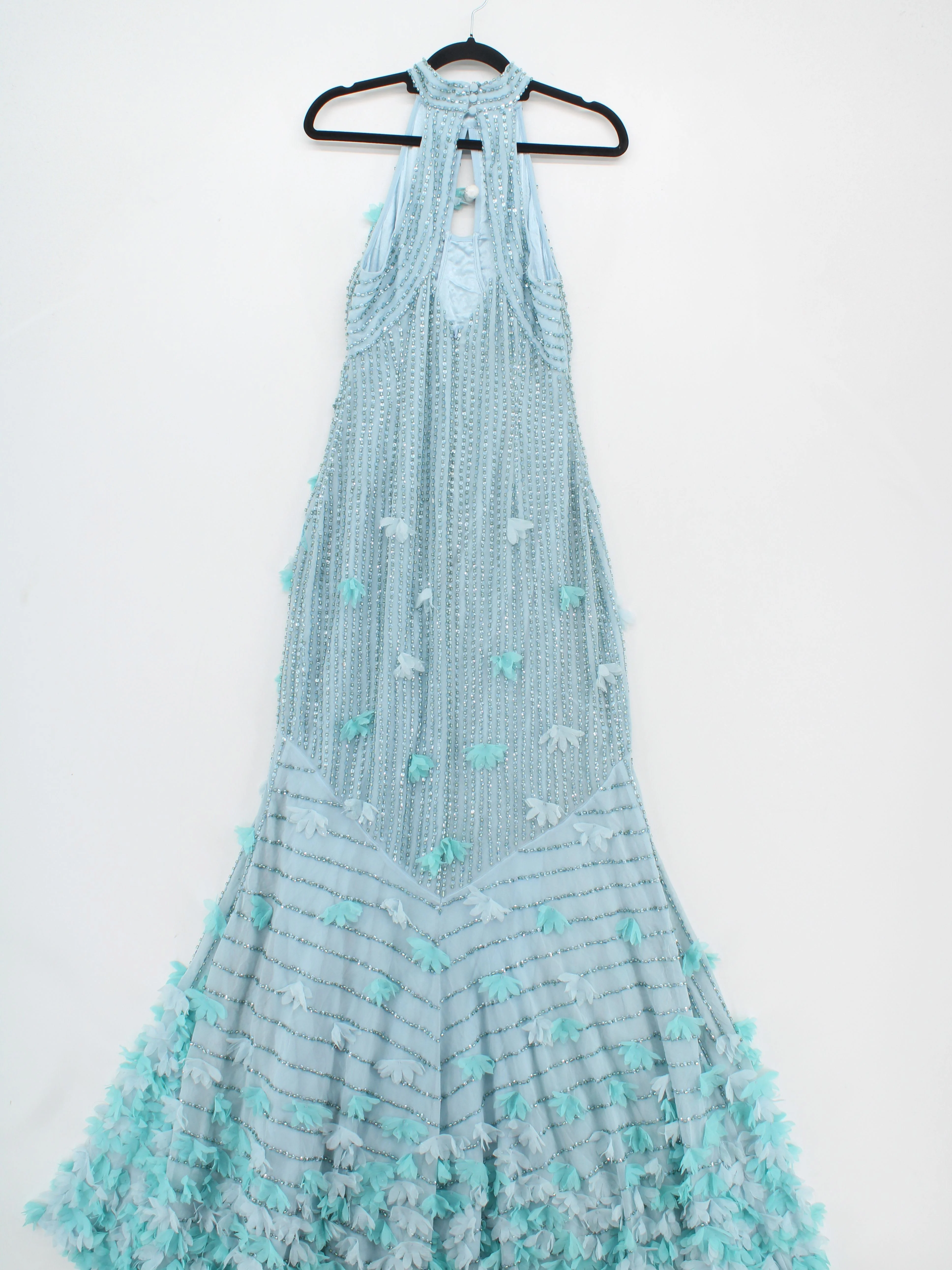 Karen Millen Maxi Dress UK8 in Blue RRP £549 - Image 2