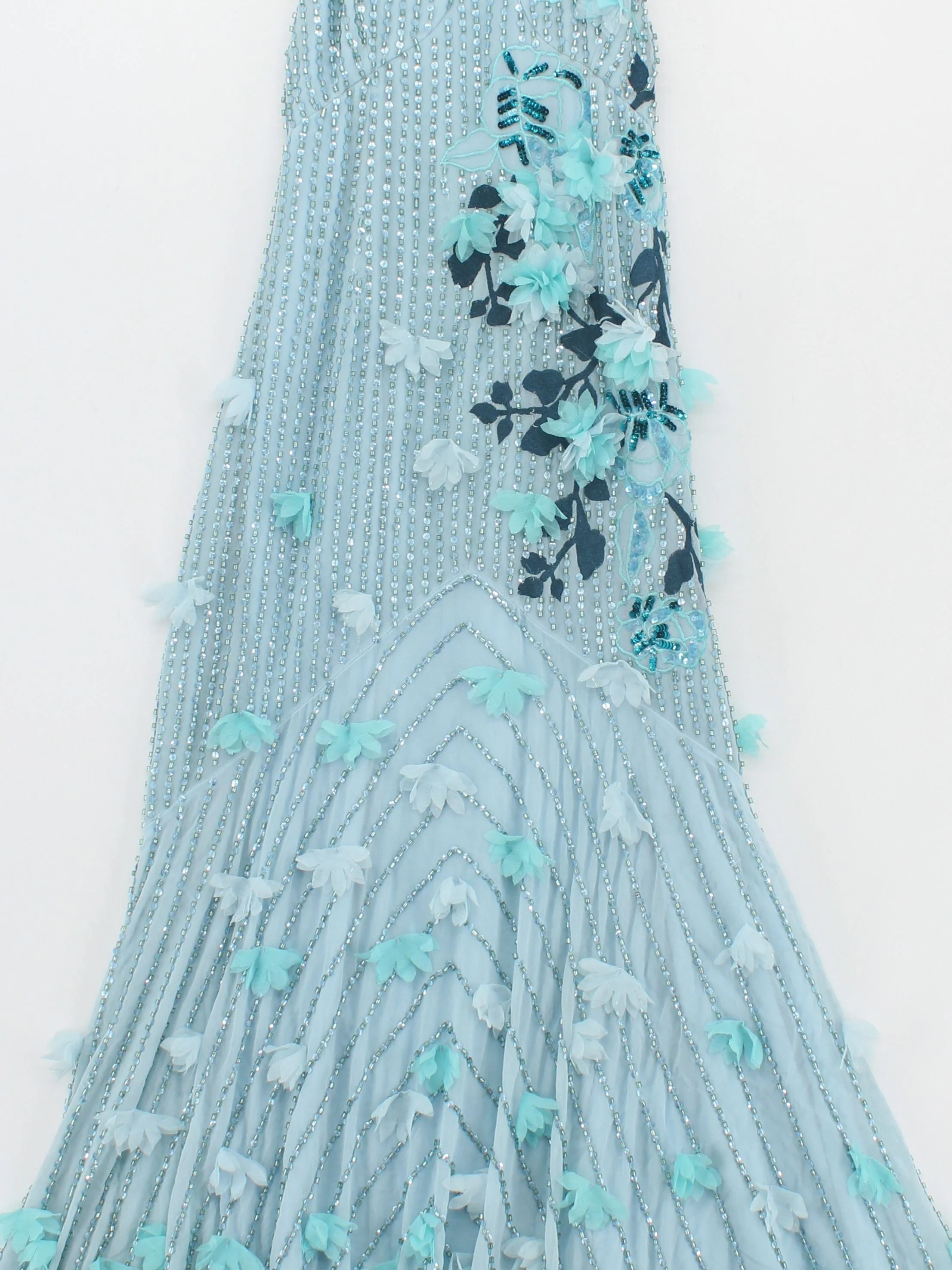 Karen Millen Maxi Dress UK8 in Blue RRP £549 - Image 3