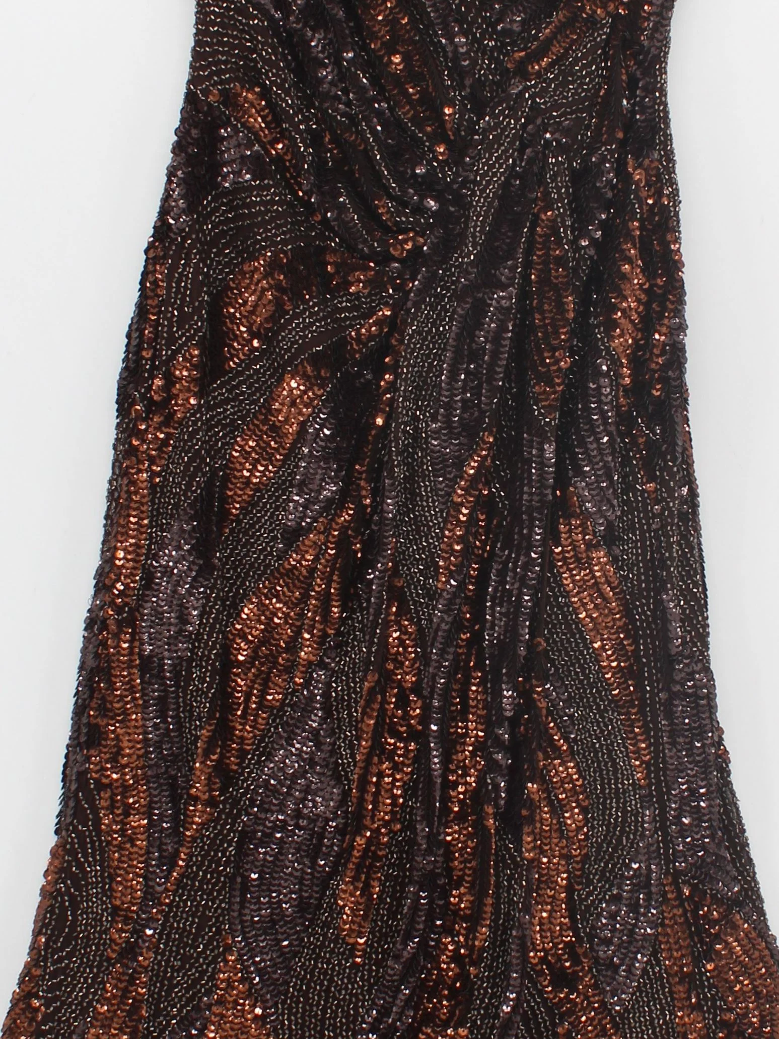 Karen Millen Maxi Dress UK8 in Brown RRP £359 - Image 3