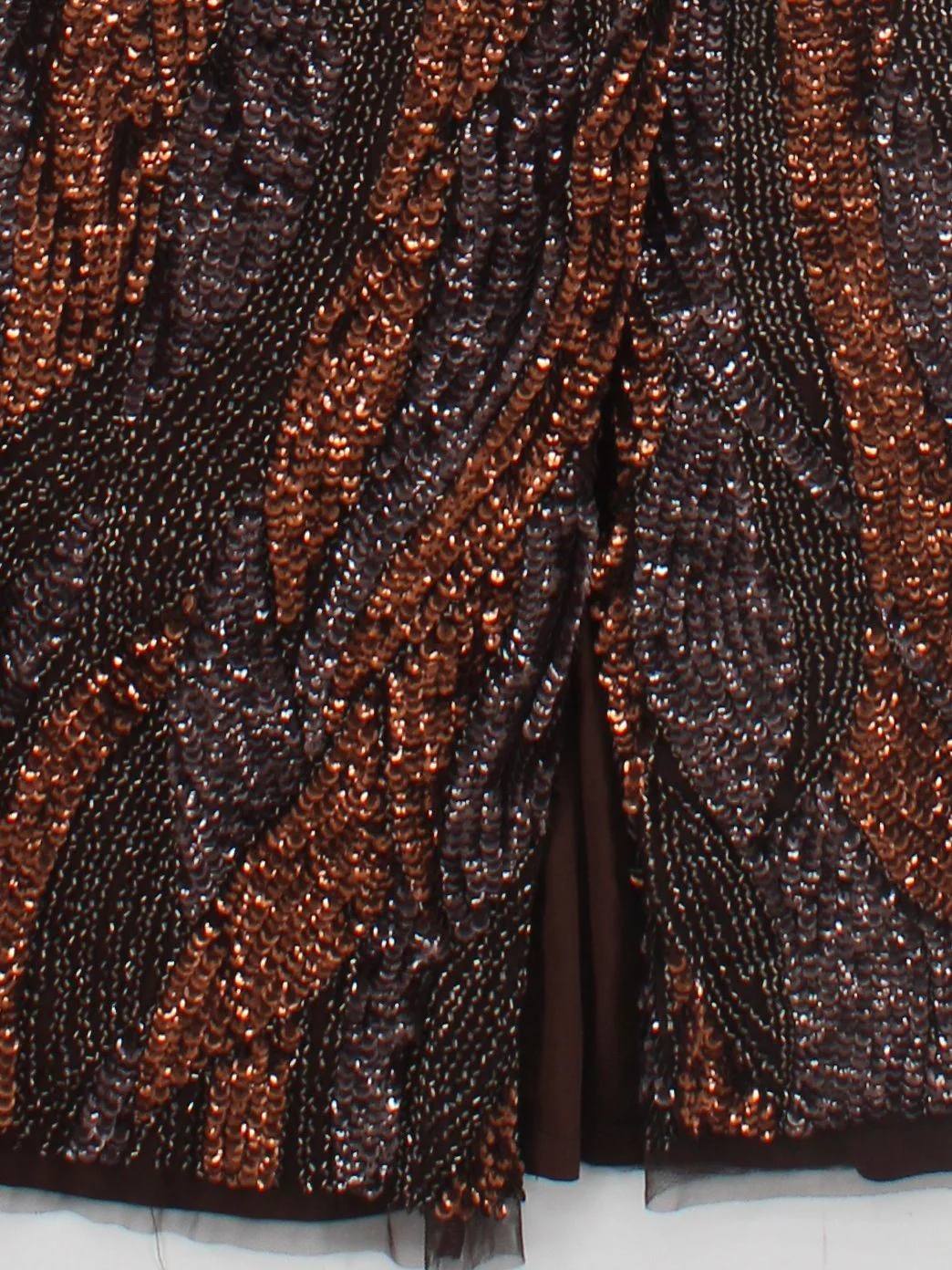 Karen Millen Maxi Dress UK8 in Brown RRP £359 - Image 4