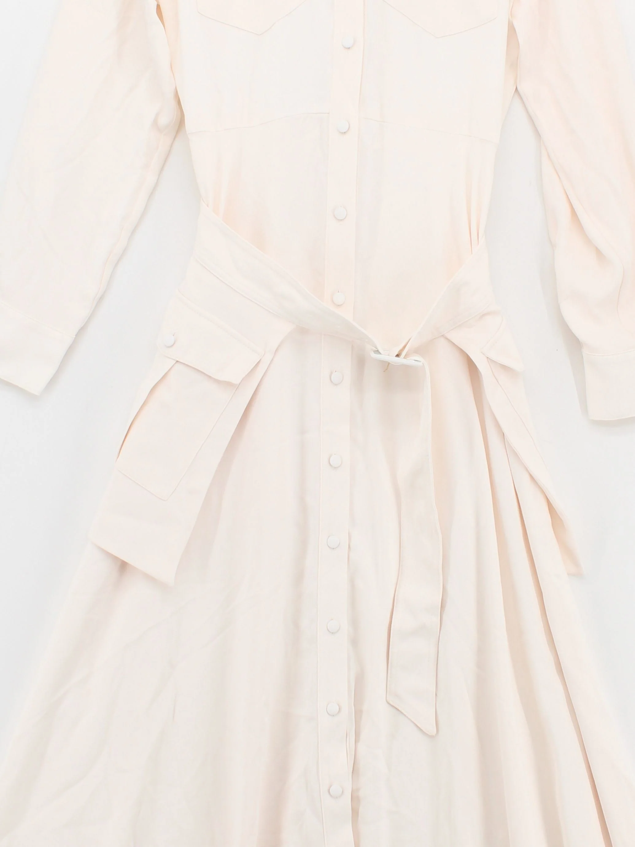 Karen Millen Maxi Dress UK8 in Cream RRP £219 - Image 3