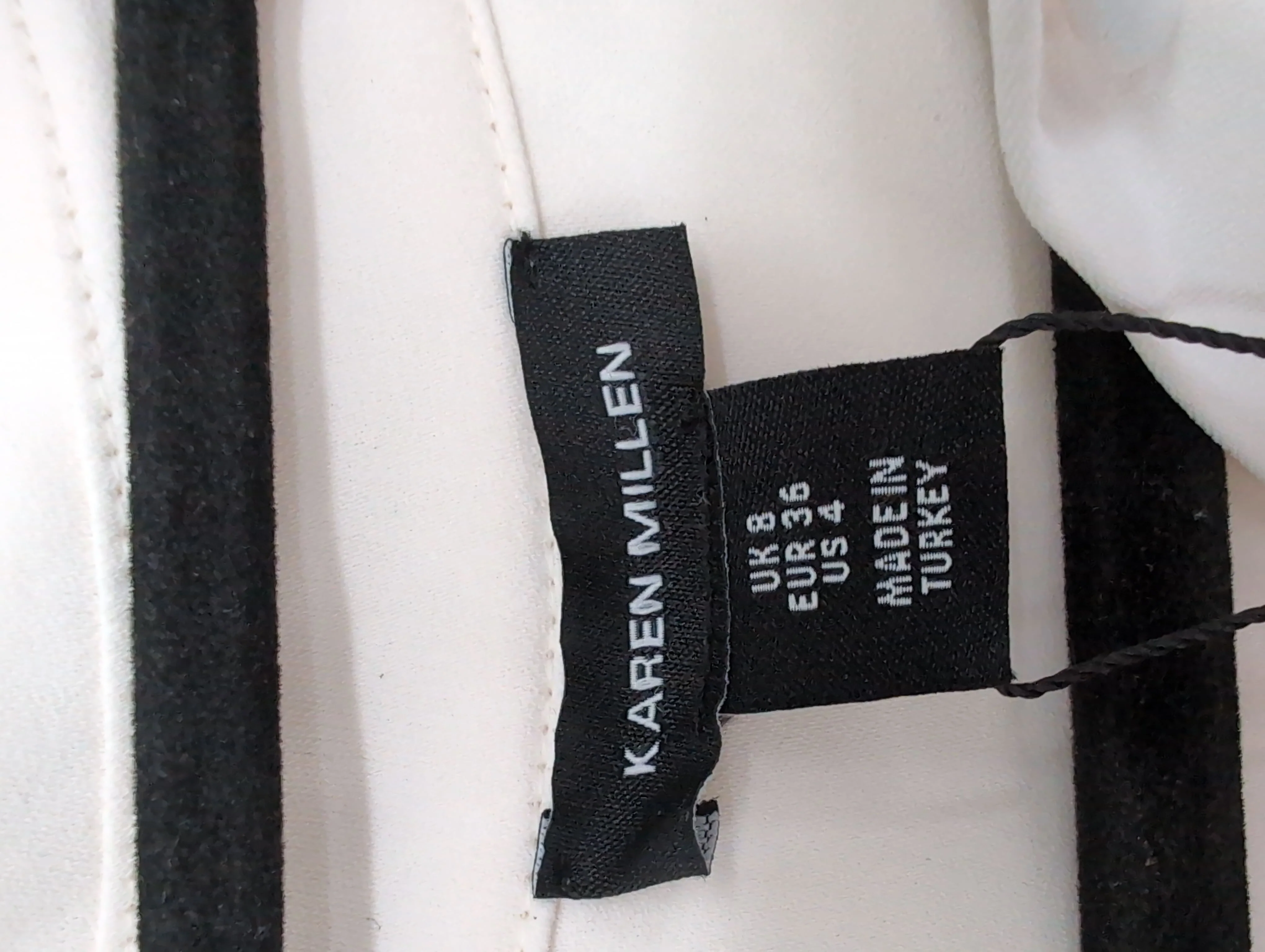 Karen Millen Maxi Dress UK8 in Cream RRP £219 - Image 7