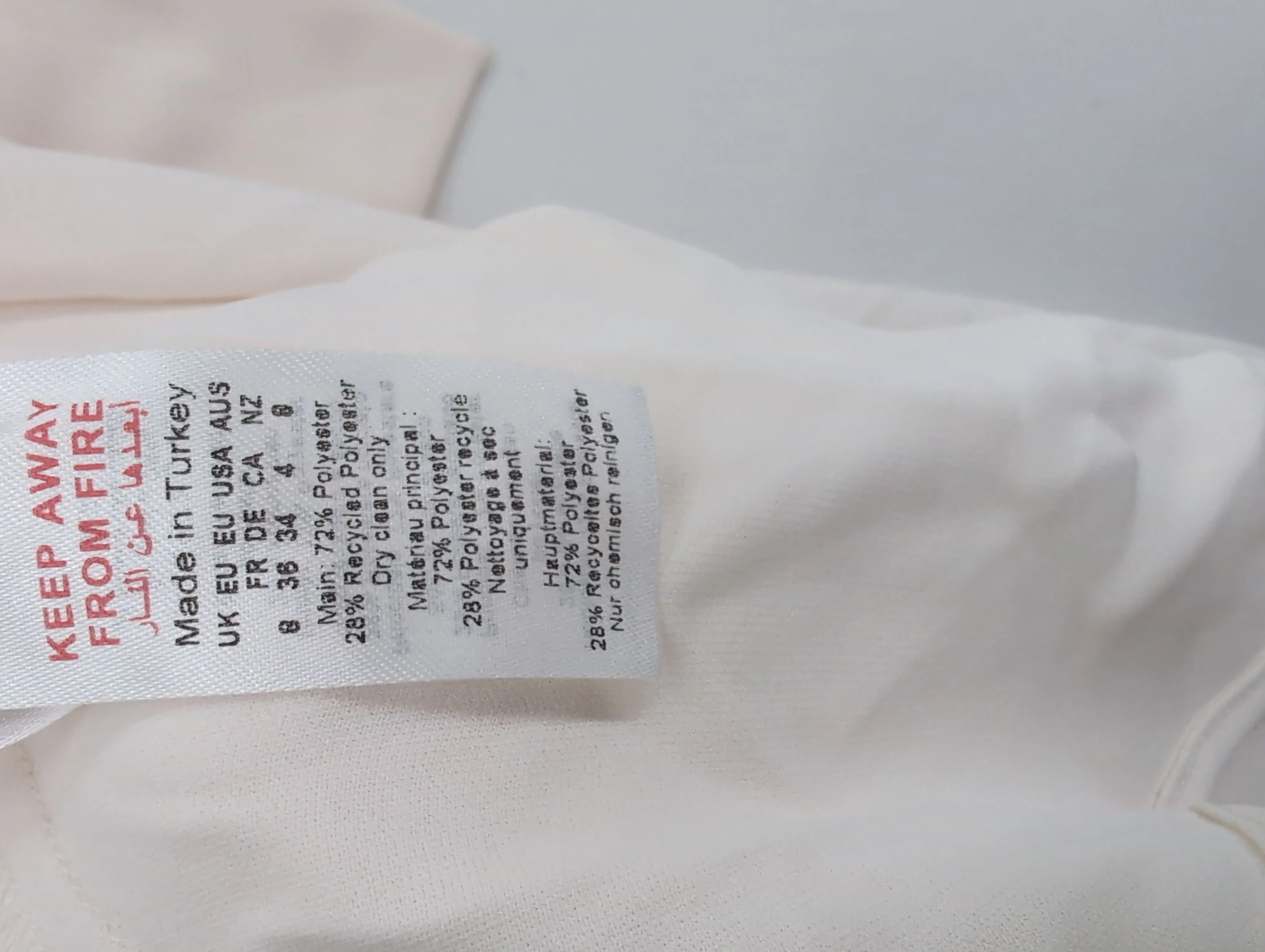 Karen Millen Maxi Dress UK8 in Cream RRP £219 - Image 8