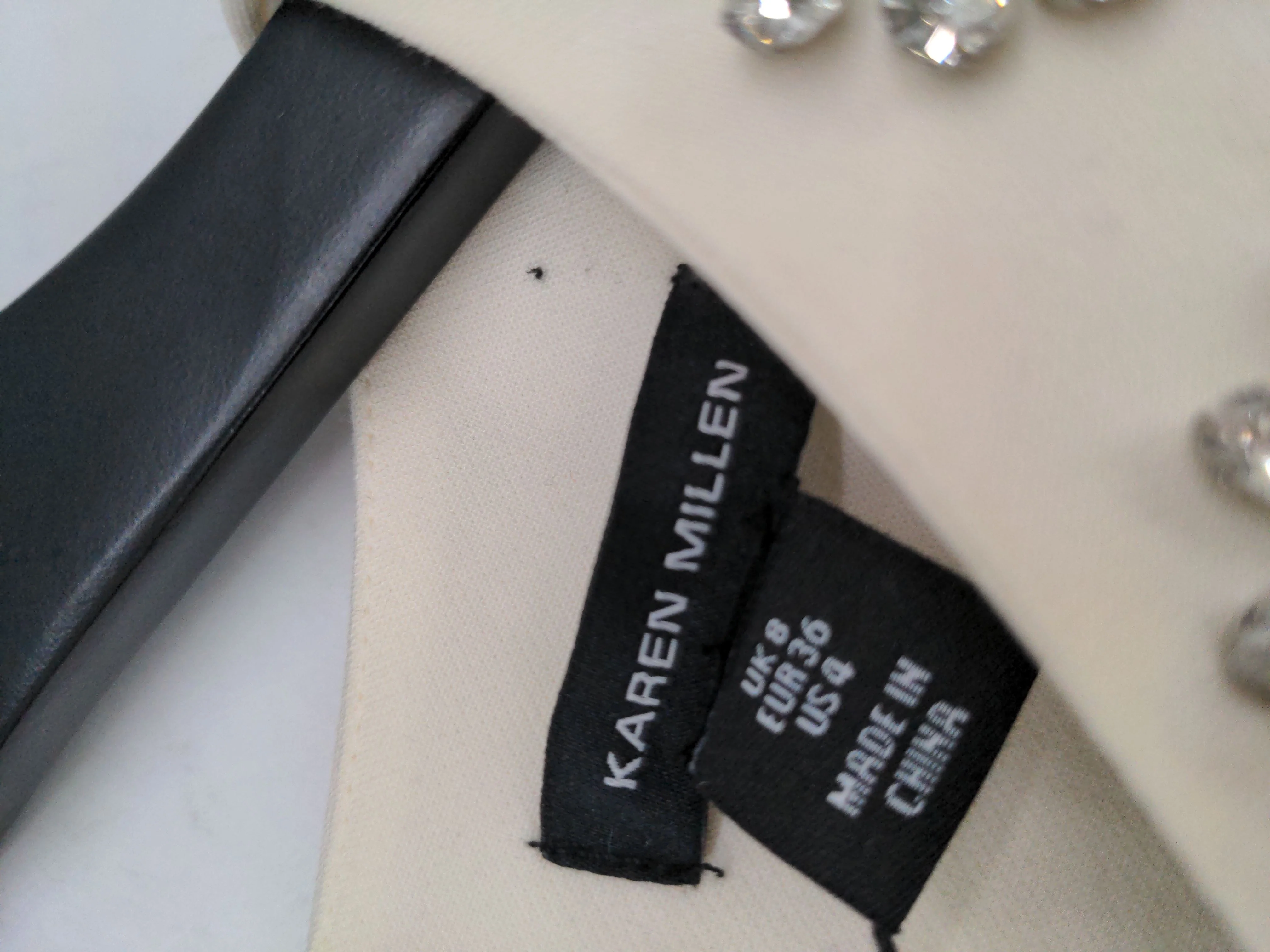 Karen Millen Maxi Dress UK8 in Cream RRP £429 - Image 5
