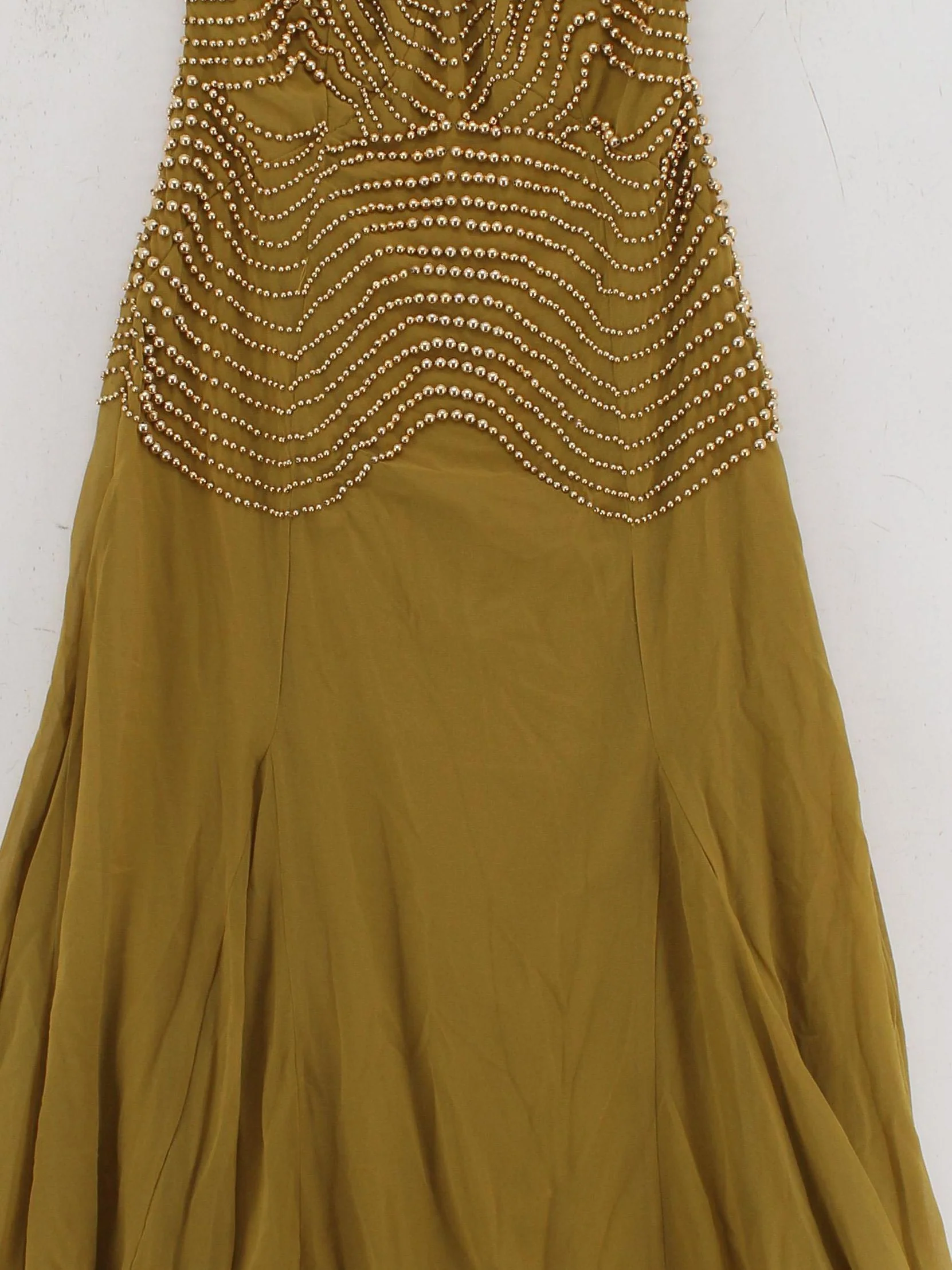 Karen Millen Maxi Dress UK8 in Green RRP £179 - Image 3