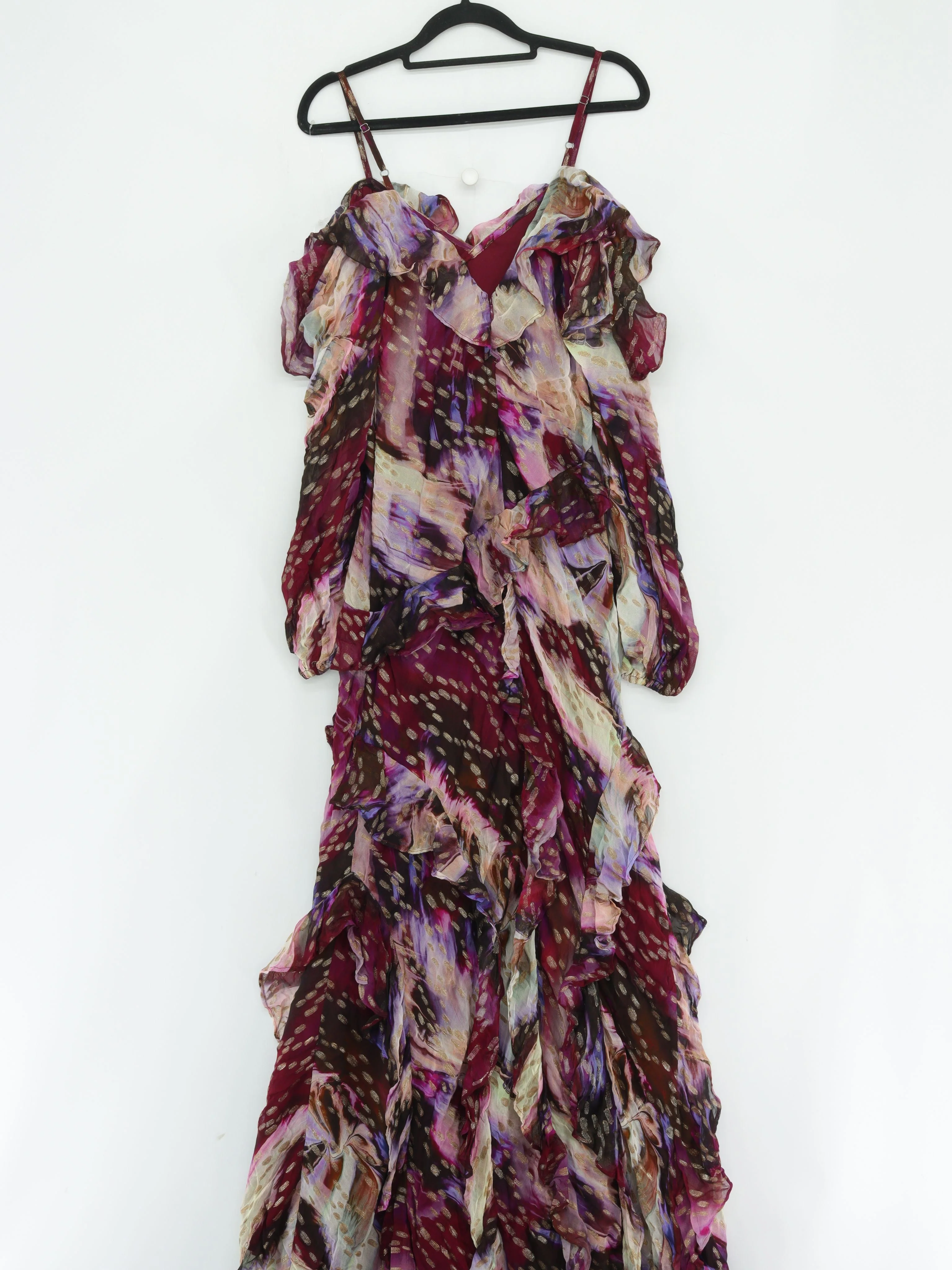 Karen Millen Maxi Dress UK8 in Multi RRP £249 - Image 3
