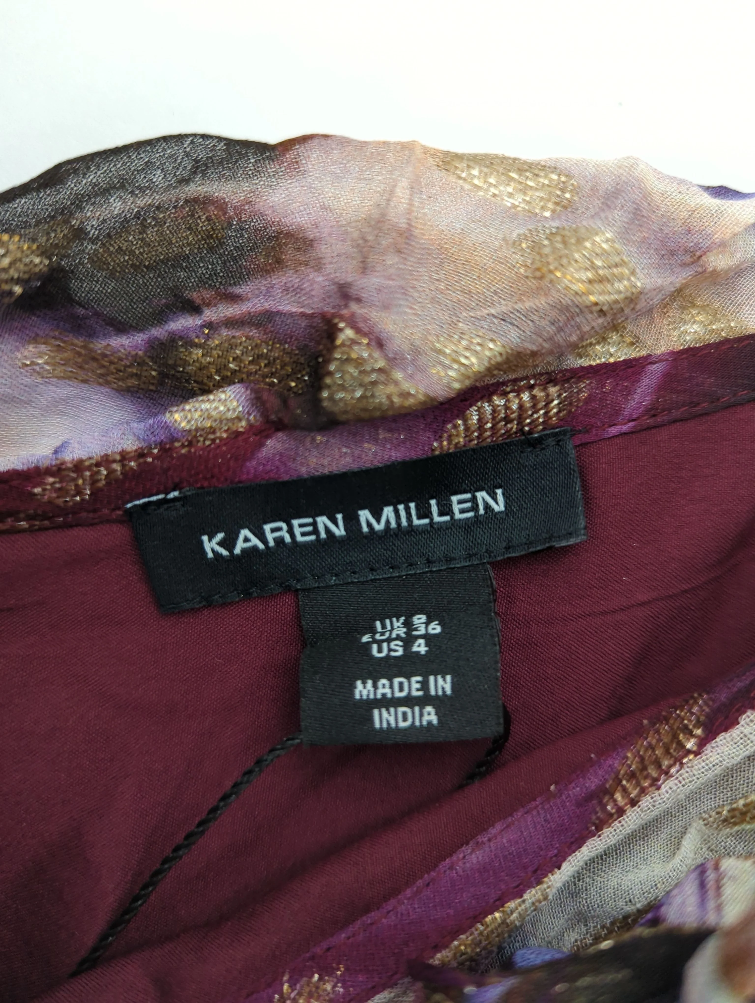 Karen Millen Maxi Dress UK8 in Multi RRP £249 - Image 6