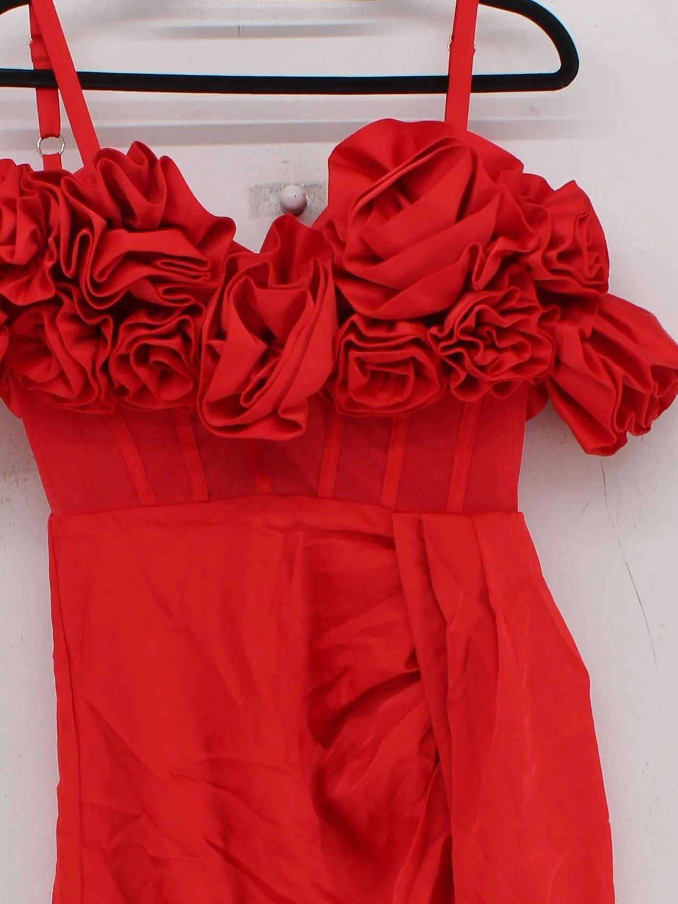 Karen Millen Maxi Dress UK8 in Red RRP £279 - Image 3