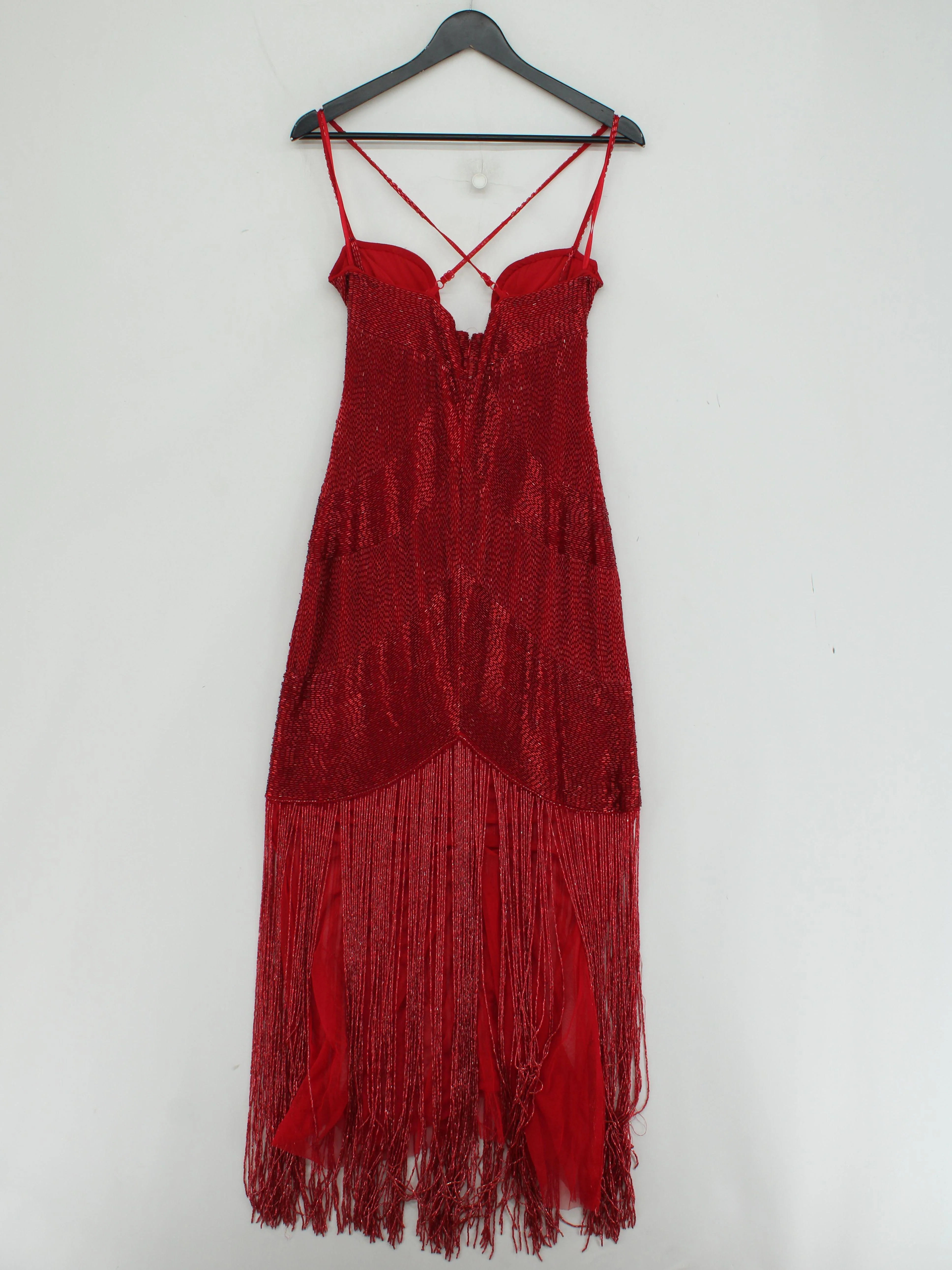Karen Millen Maxi Dress UK8 in Red RRP £399 - Image 2