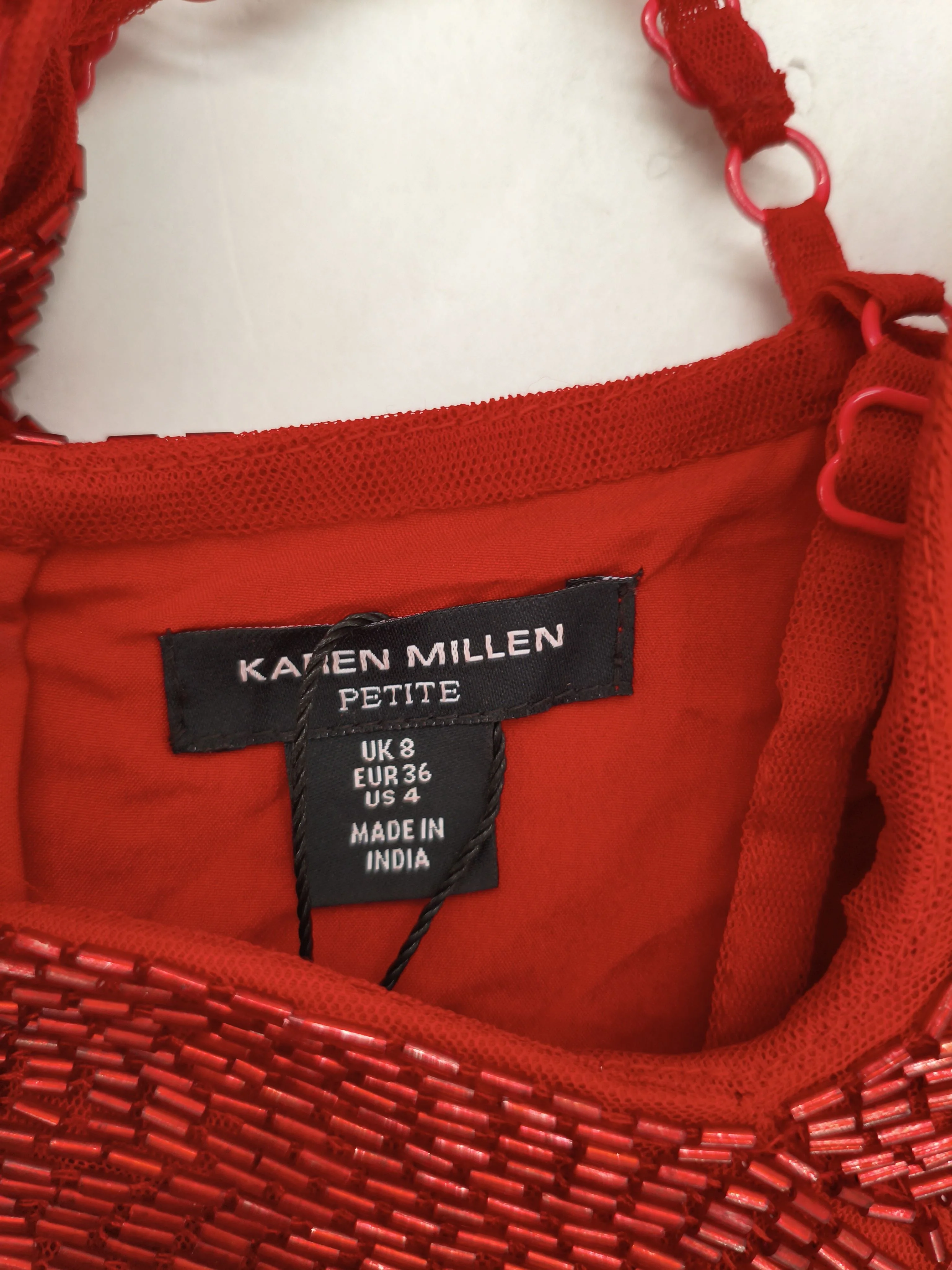 Karen Millen Maxi Dress UK8 in Red RRP £399 - Image 5
